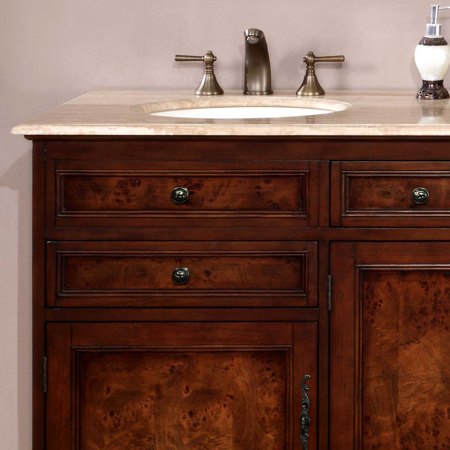 Silkroad Exclusive HYP-0716-T-UIC-72 Bath-Vanity-Combo - View #6