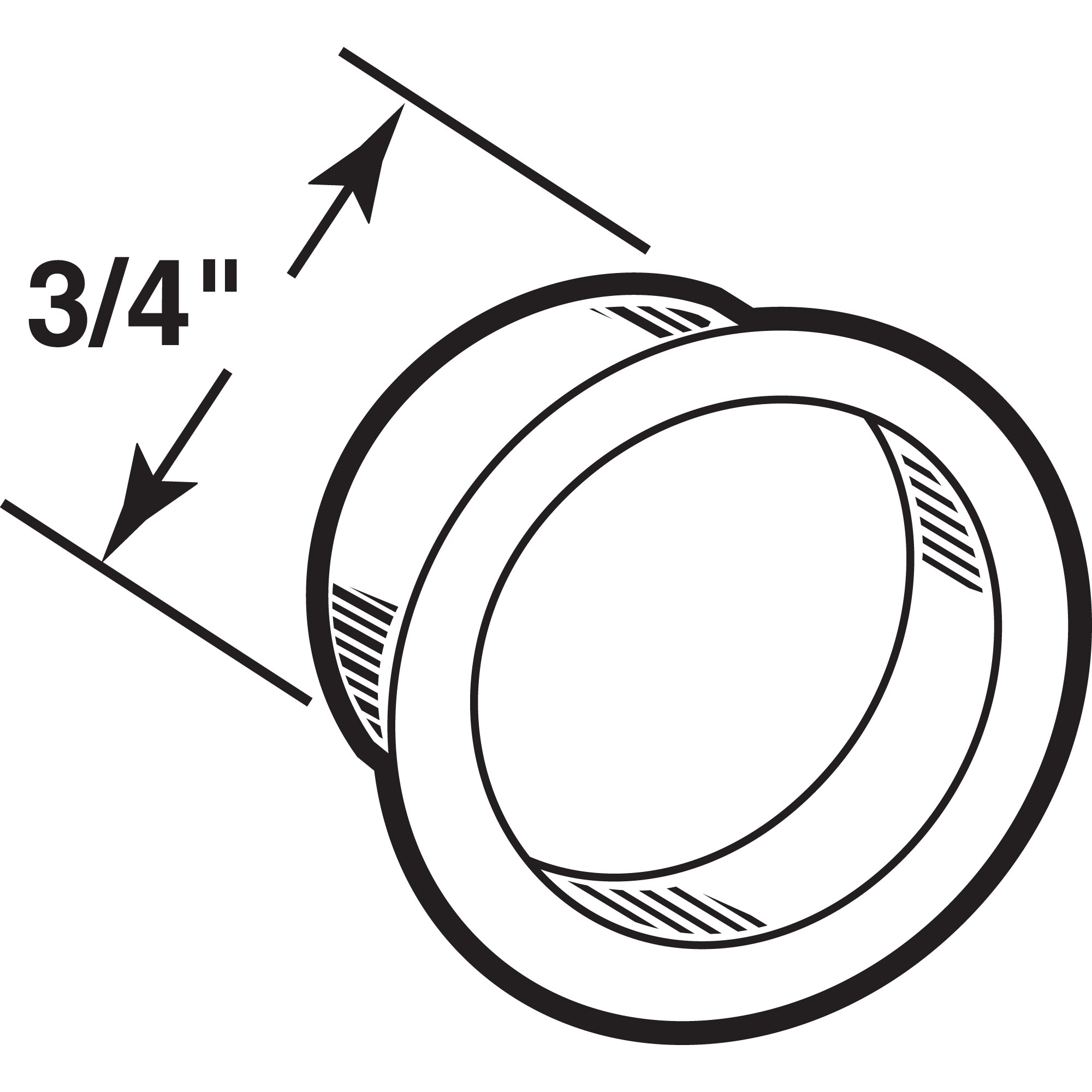 Prime-Line N 7328 Sliding-Closet-Door-Pulls - View #2