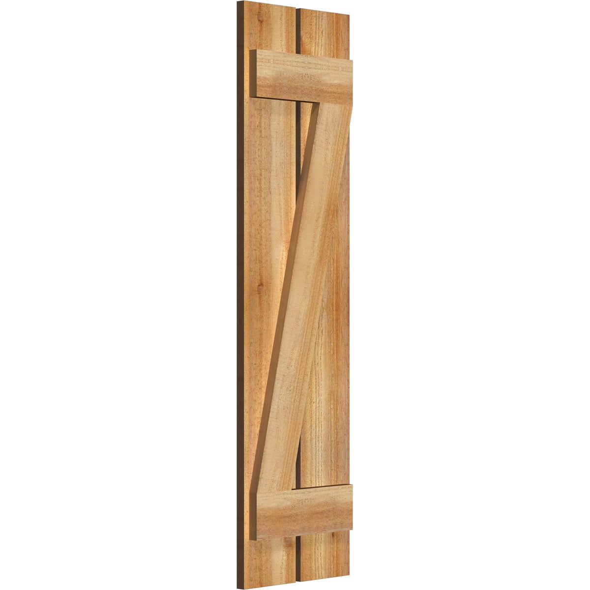 Ekena Millwork RBS06Z11X042RWR Exterior-Shutters - View #2