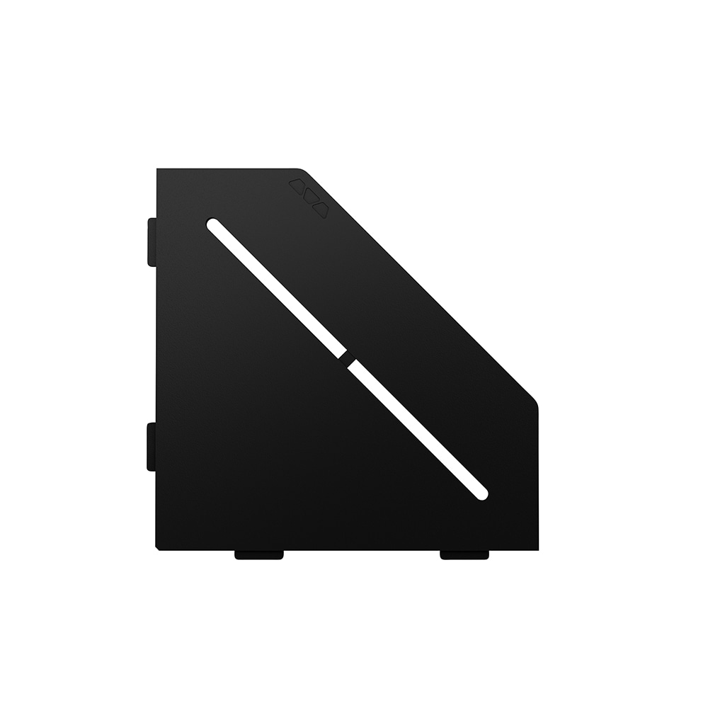 Schluter Systems SES2D7MGS Shelf Pentagon Corner Pure Matte Black