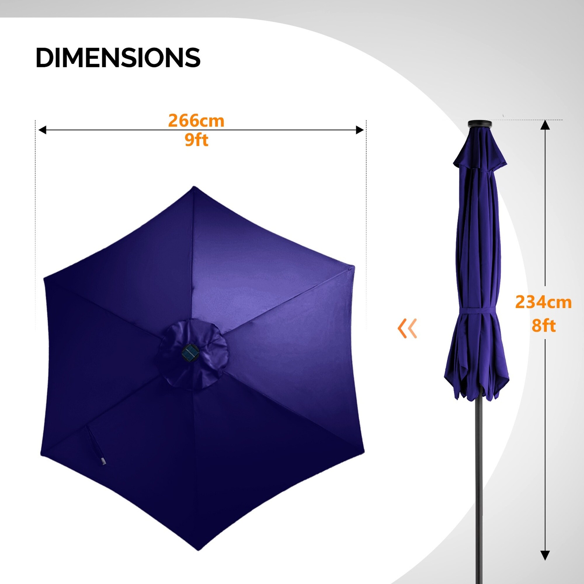 Wudkey L4-VQ5V7L Umbrellas-2 - View #2