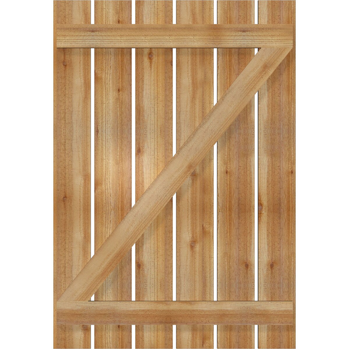 Ekena Millwork RBS06Z35X050RWR Exterior-Shutters - View #5