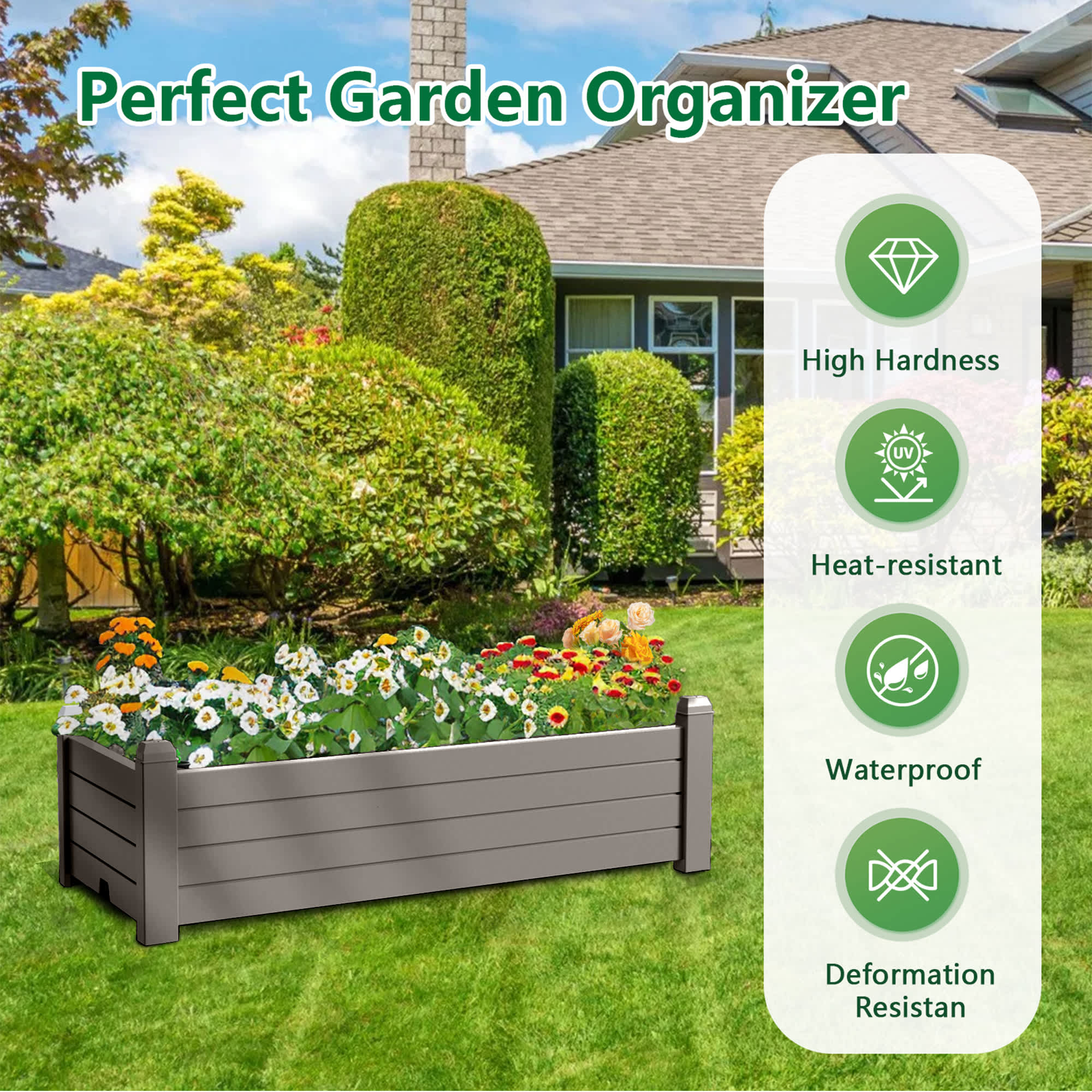 Vynxaria LESX2664SUYIPTJ007 Planter-Window-Box - View #3