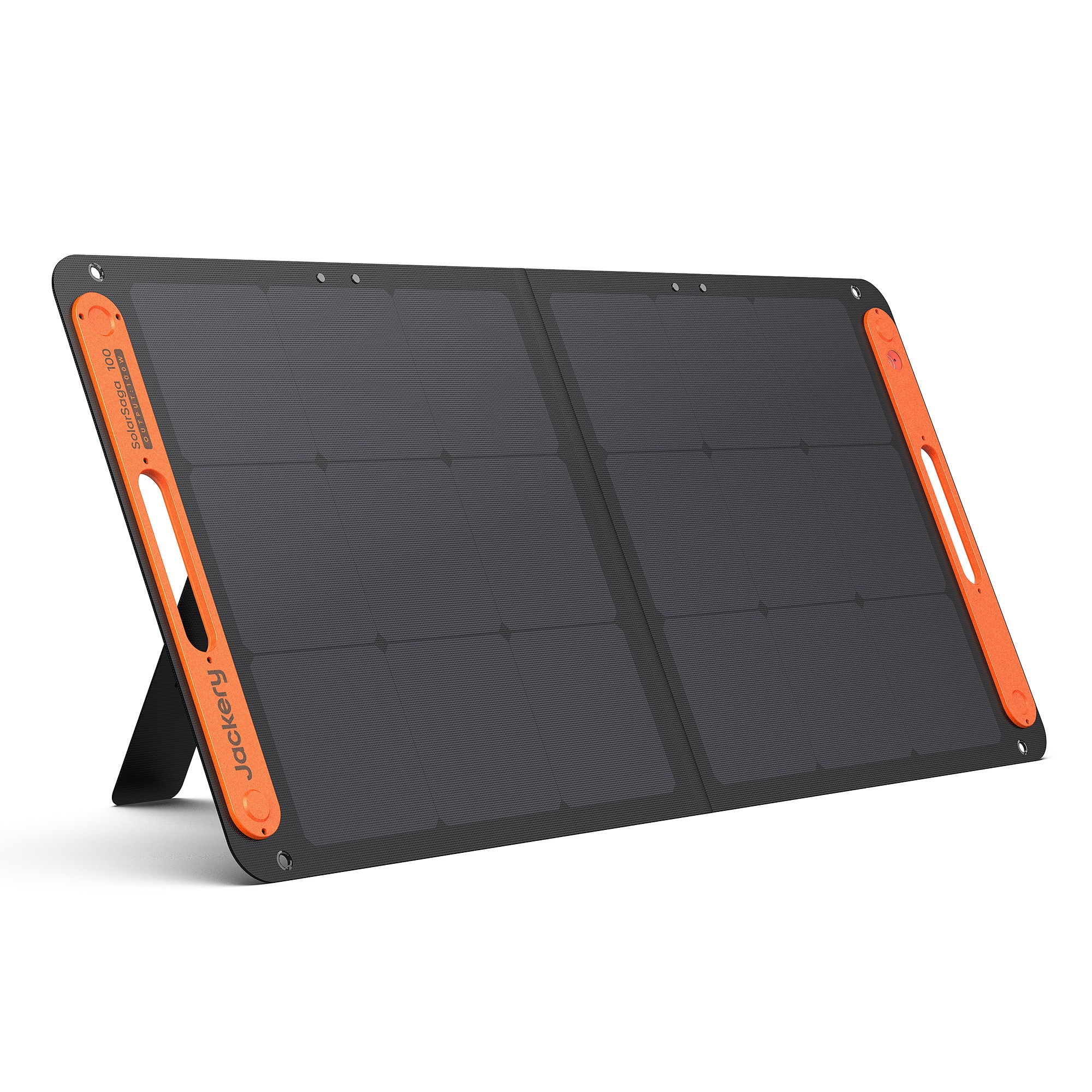 Jackery 21-0002-000058 SolarSaga 100W 24-in x 21-in x 1-in 100-Watt Portable Solar Panel
