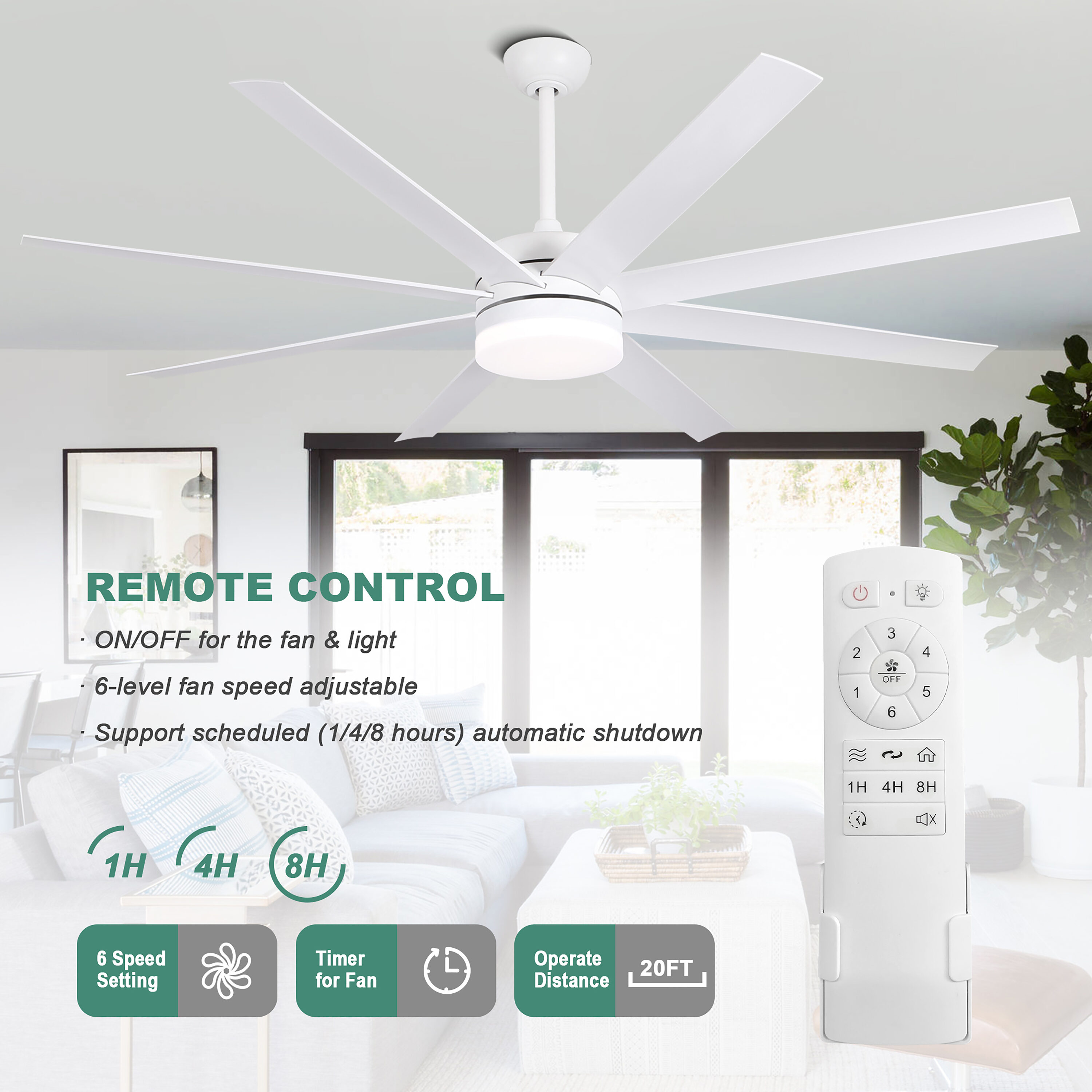 Cusp Barn GRD6505 Ceiling-Fans - View #10