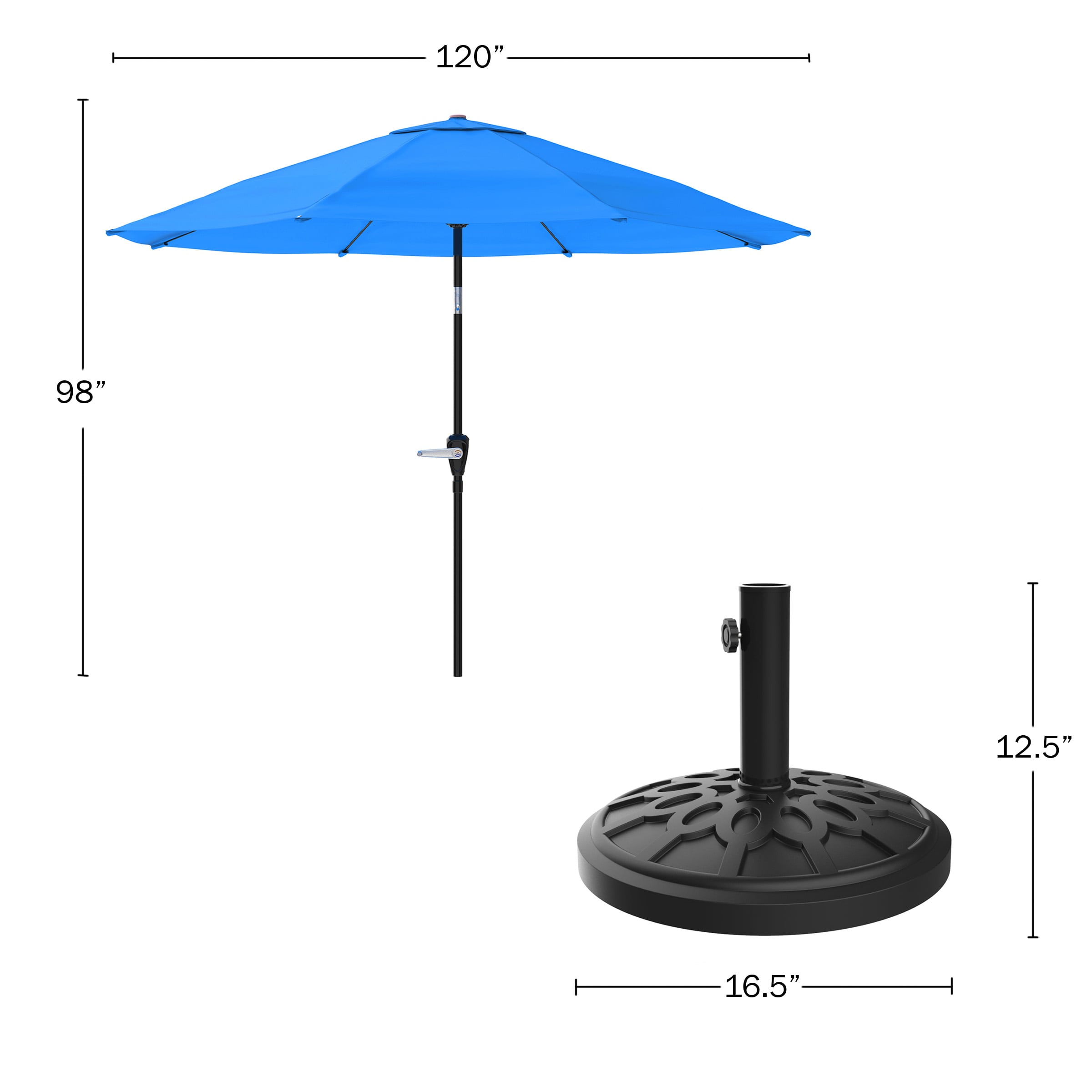 Pure Garden 50-LG1035B Umbrellas-2 - View #13