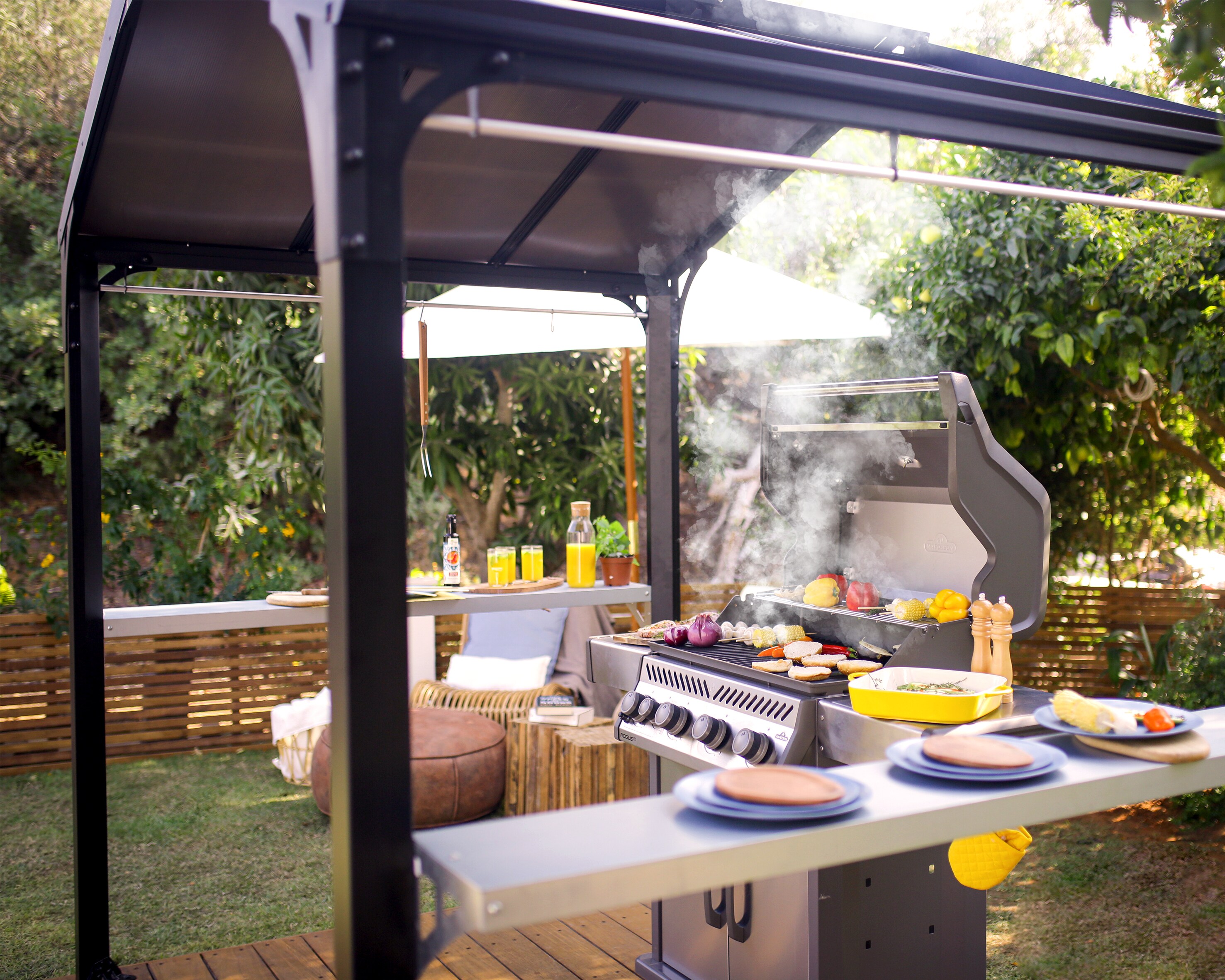 Canopia by Palram 706835 Wood-Resin-Gazebos - View #11