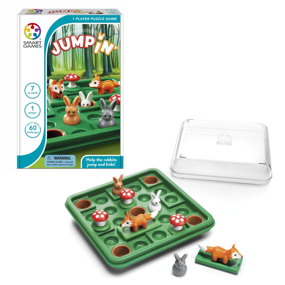 Smart Games SG421 Compact/Travel 1 Player Puzzle Game Jump In 
