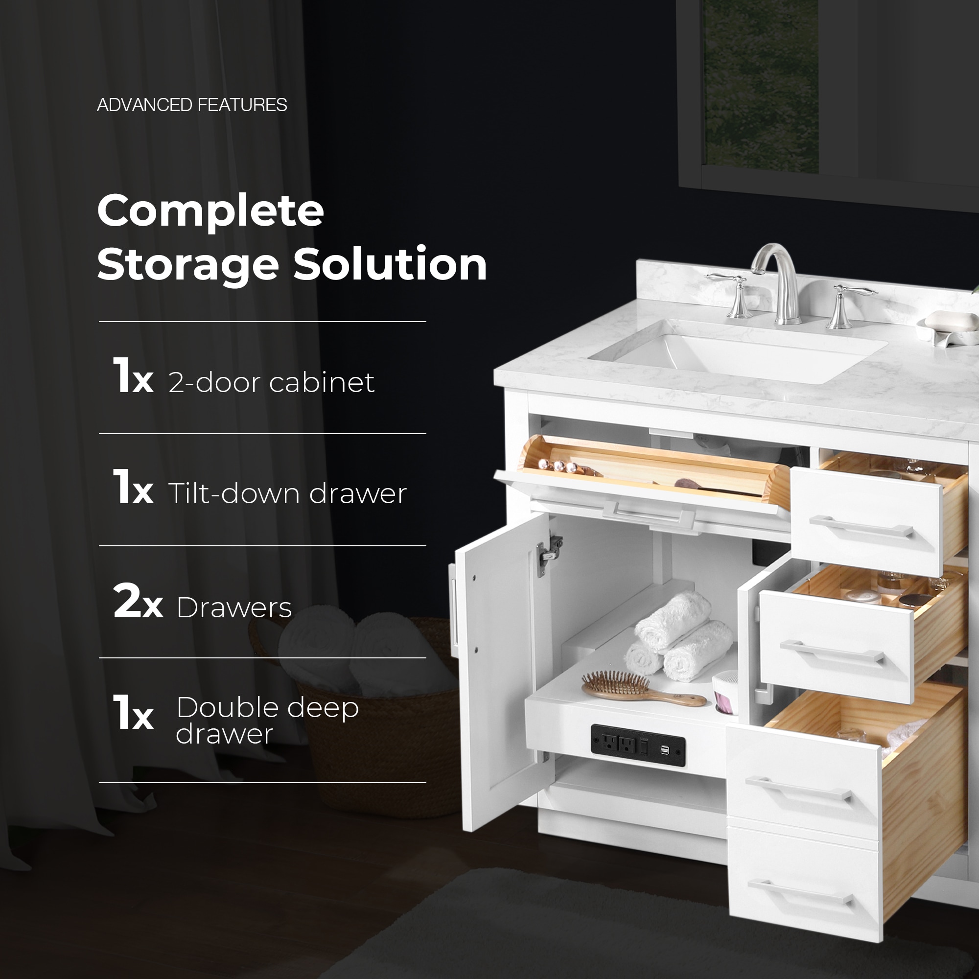 OVE Decors 15VVAR-ATHE36-007 Bath-Vanity-Combo - View #11