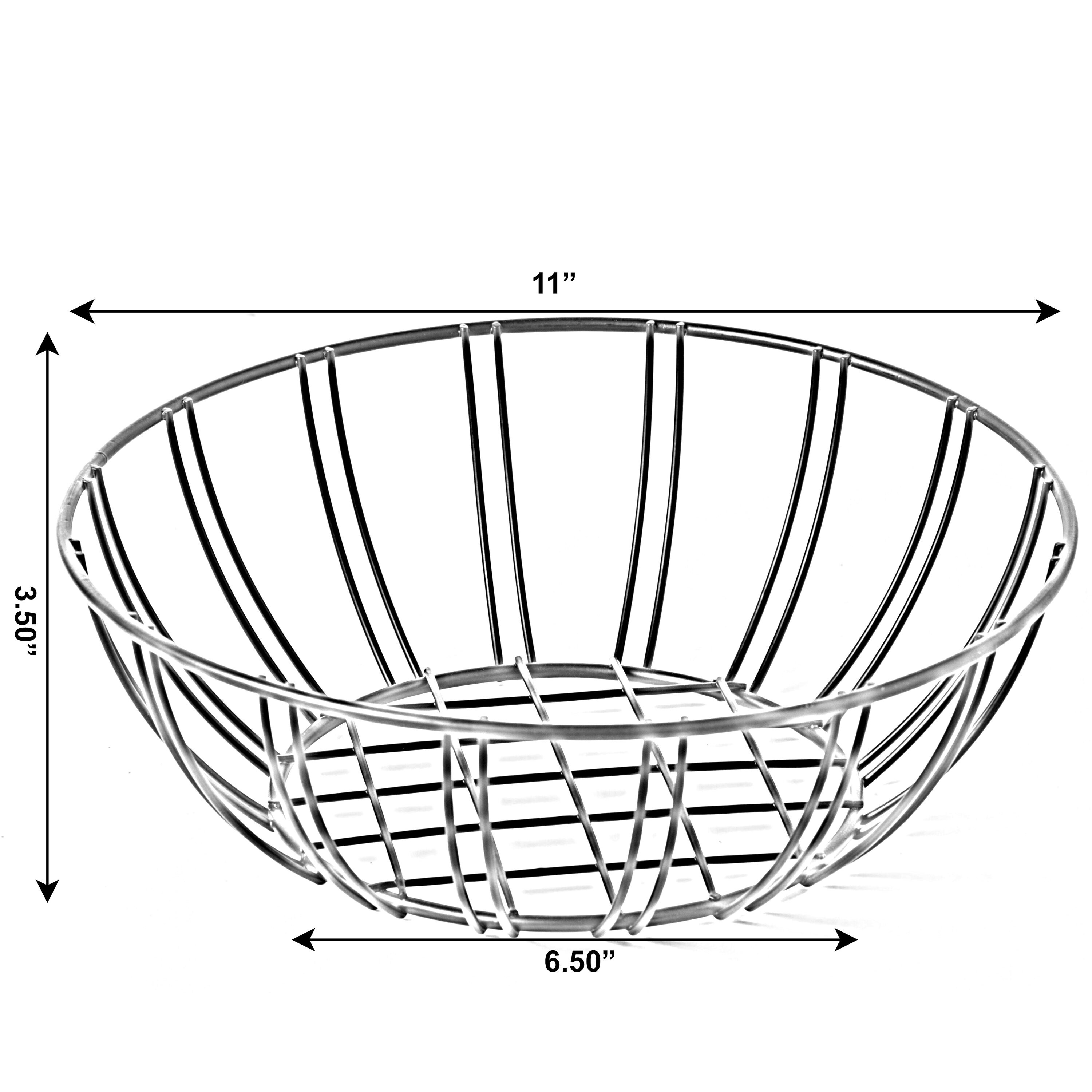 Basicwise QI003810.2 Serving-Baskets - View #5