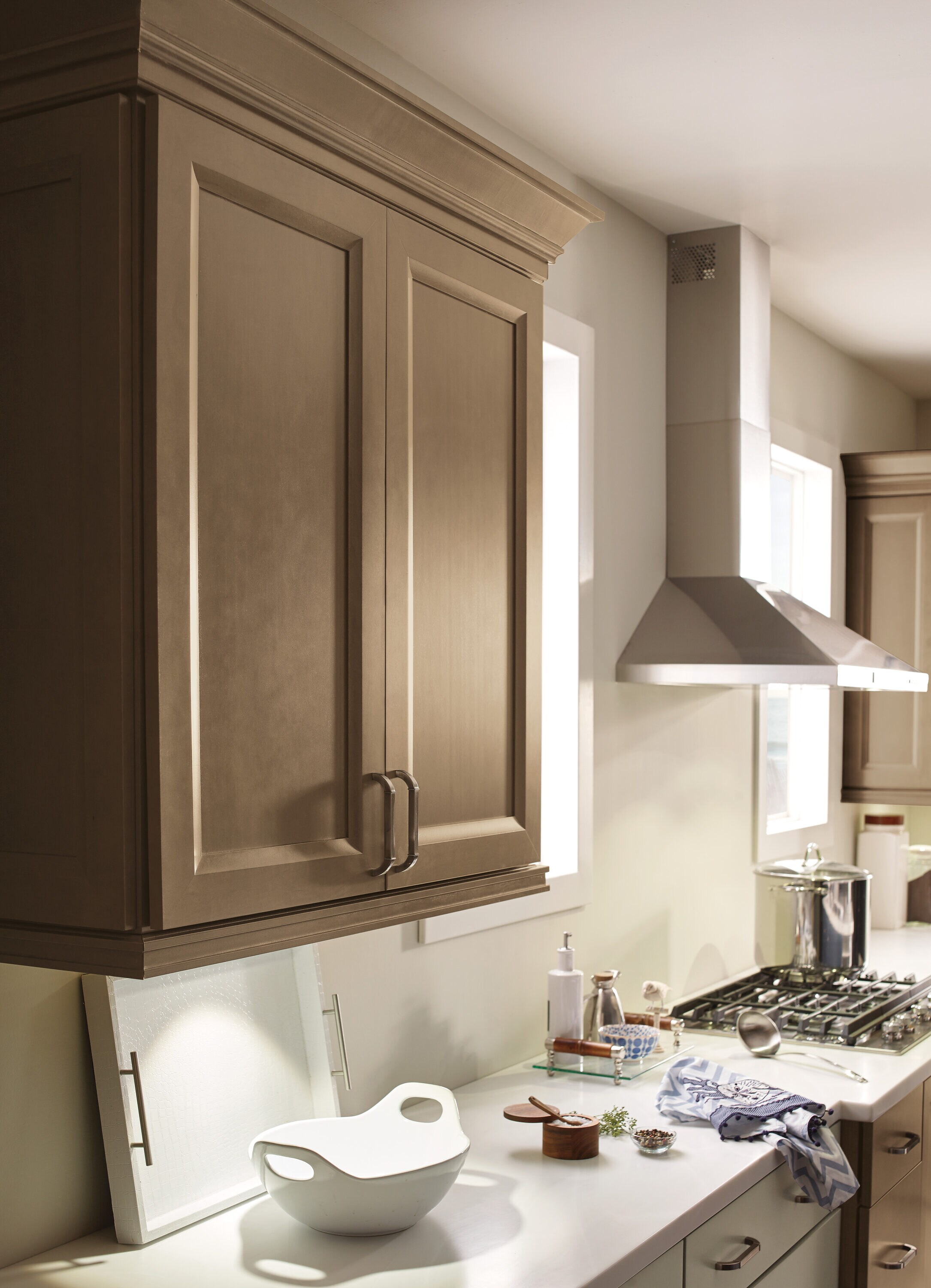 Diamond Karwin 8.5-in W x 14-in H Morel Stained Cherry Kitchen