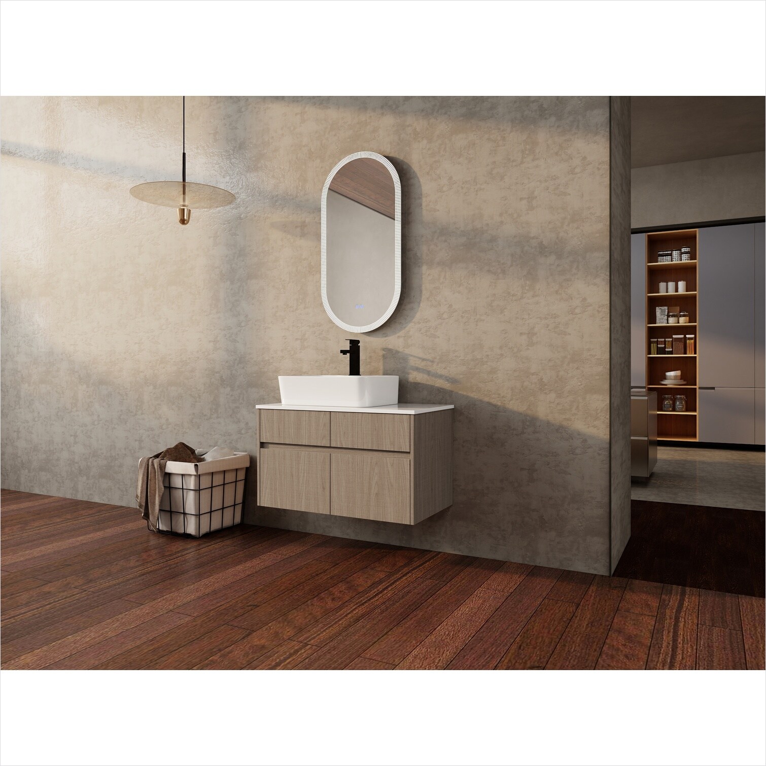 Naturefalls L3RMW4UF4GZ8 Bath-Vanity-Combo - View #4