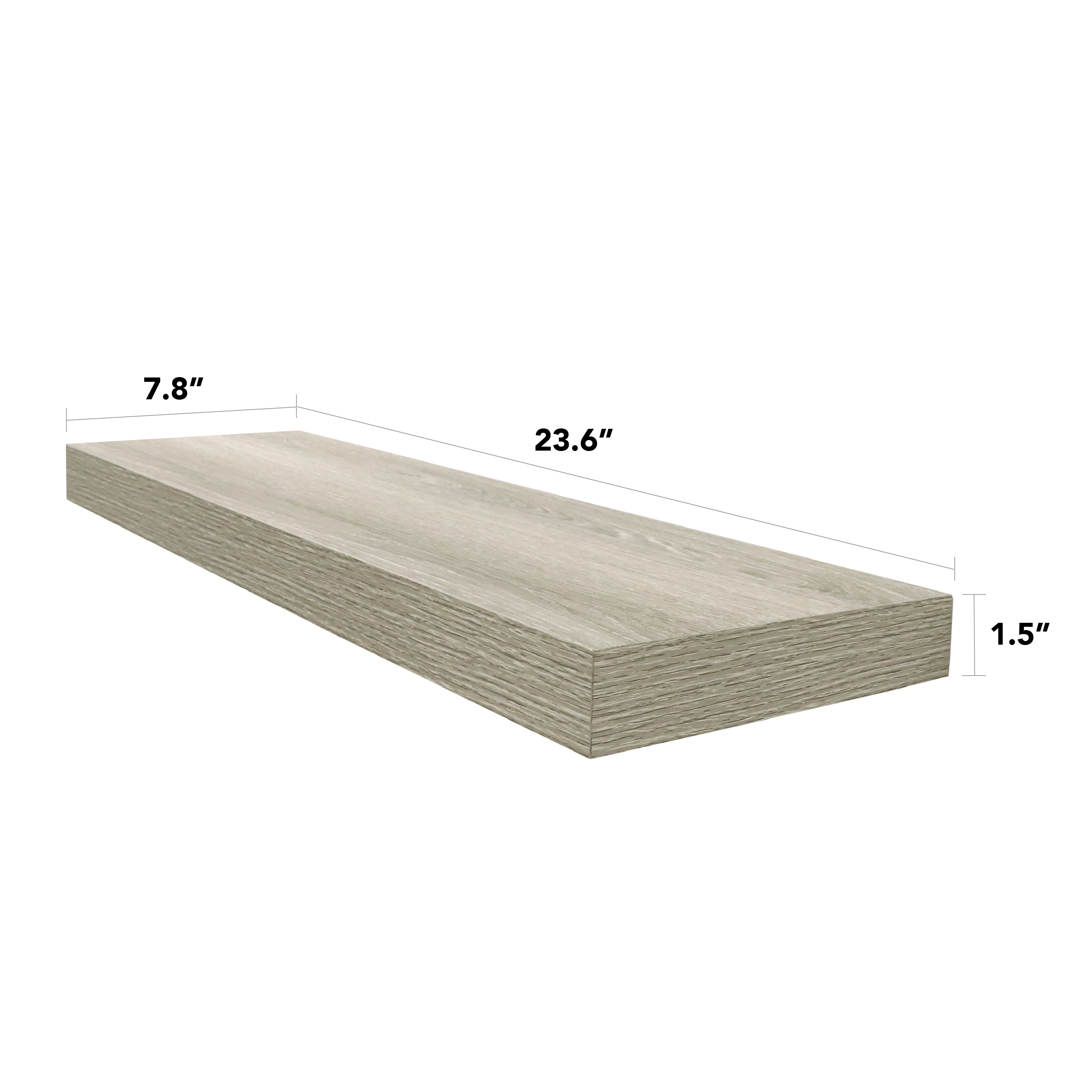 allen + roth 9481179 Wall-Mounted-Shelving - View #4