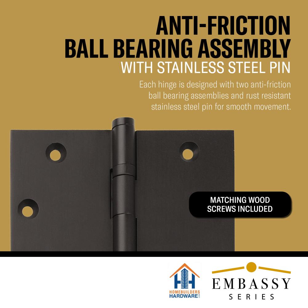 EMBASSY 3535BBUS10BU-1 Entry-Door-Hinges - View #5