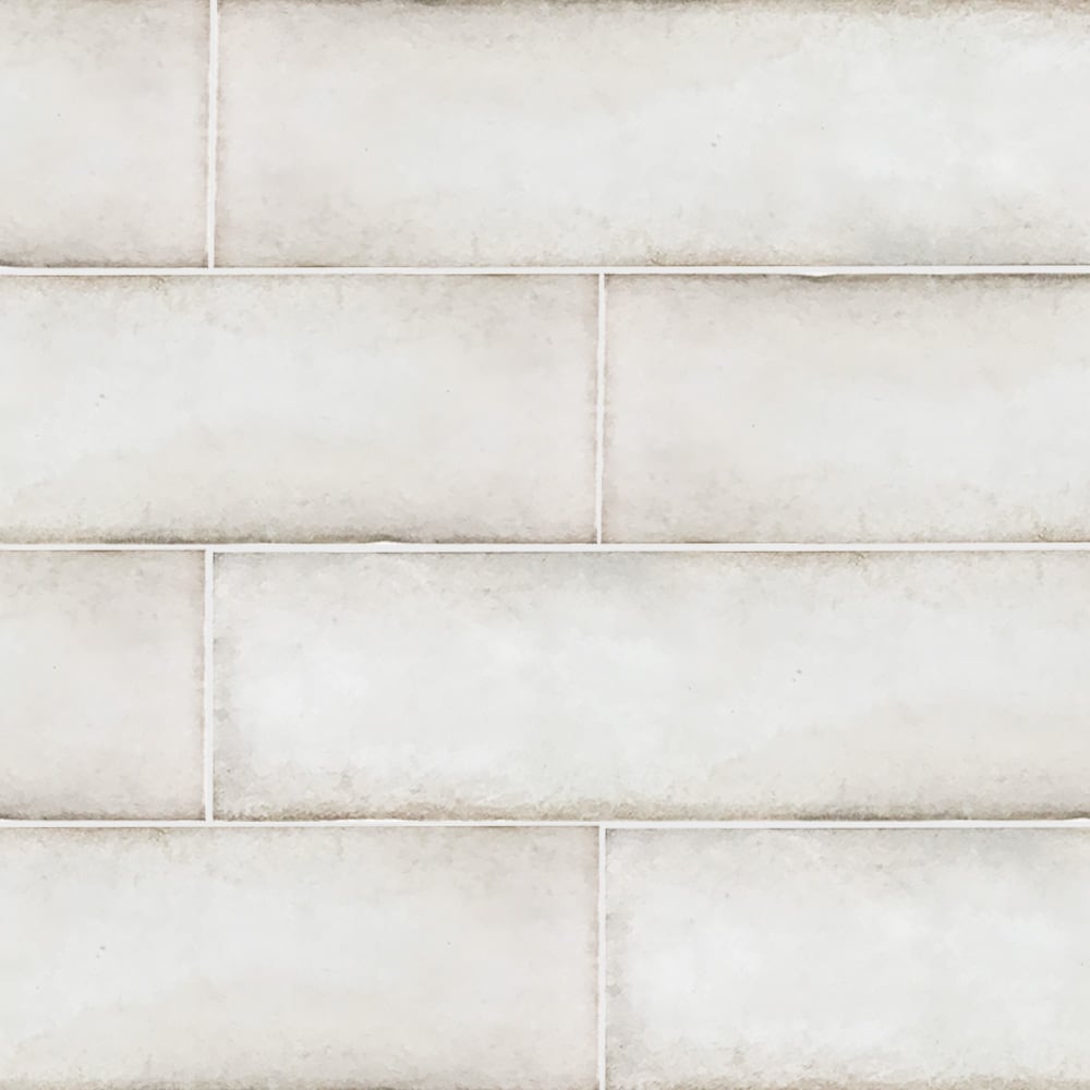 Elida Ceramica LW230525403 Zellige Cashmere Cream 3-in x 12-in Glossy Ceramic Subway Wall Tile (0.242-sq. ft/ Piece)