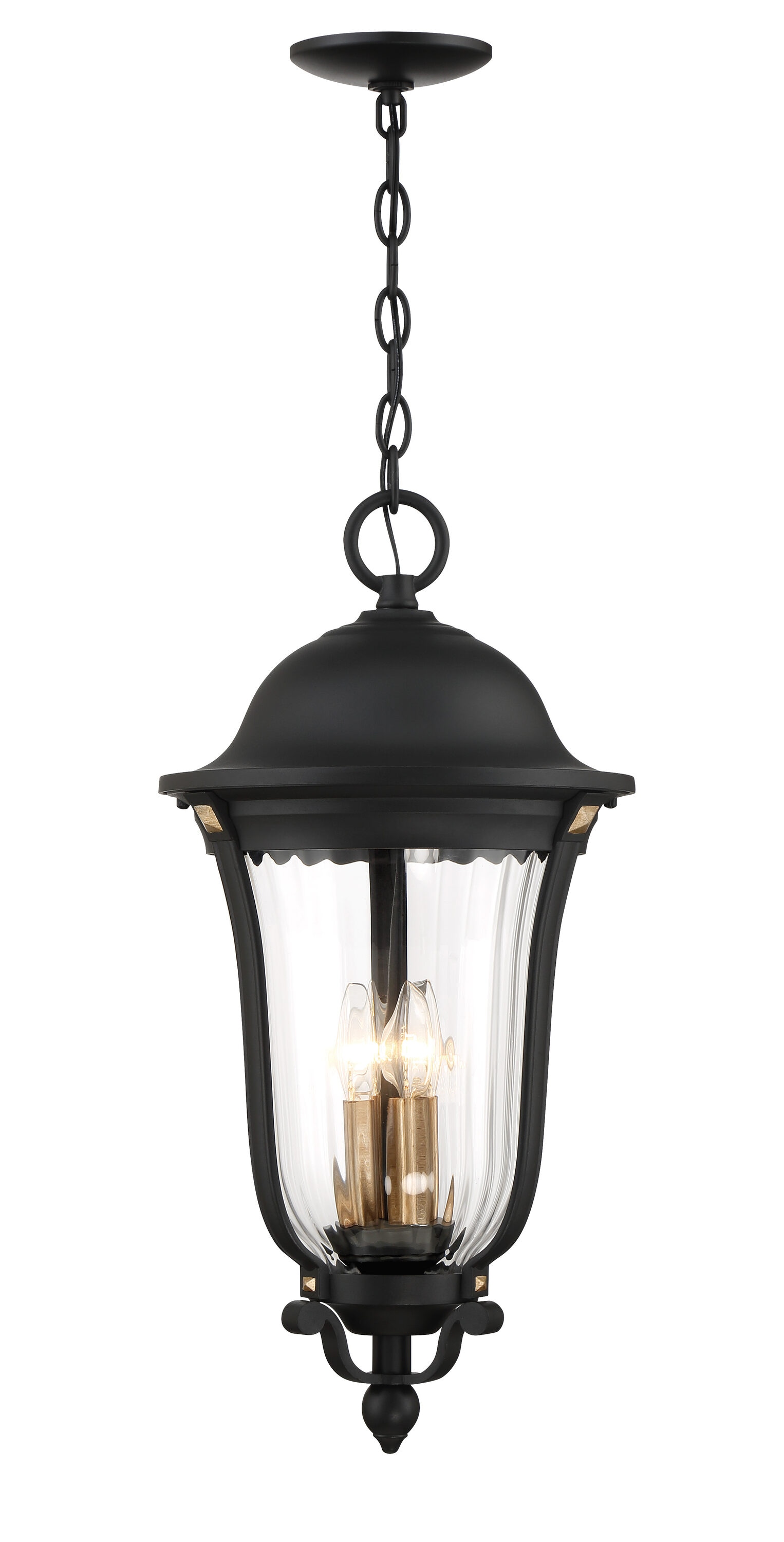 The Great Outdoors Peale Street 4-Light 24.75-in H Multiple Finishes ...