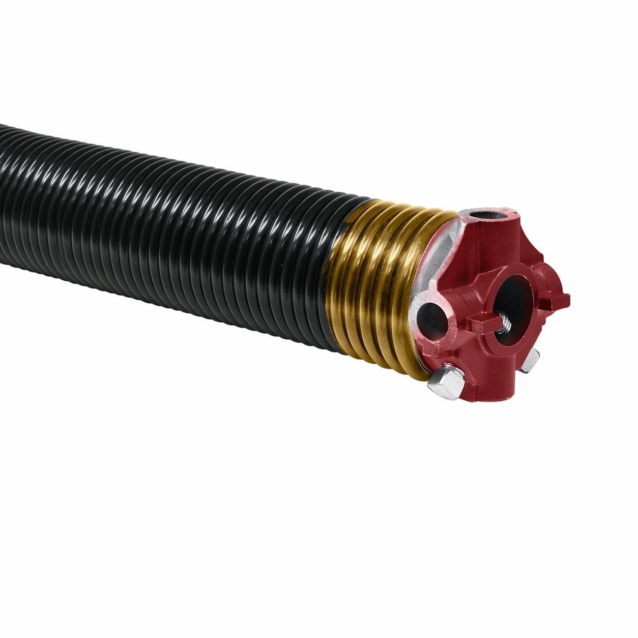 Aoibox  Right Hand Wind Torsion Spring for Garage Door 0 25 in Wire x 2 in ID x 28 in Length with Winding Bars