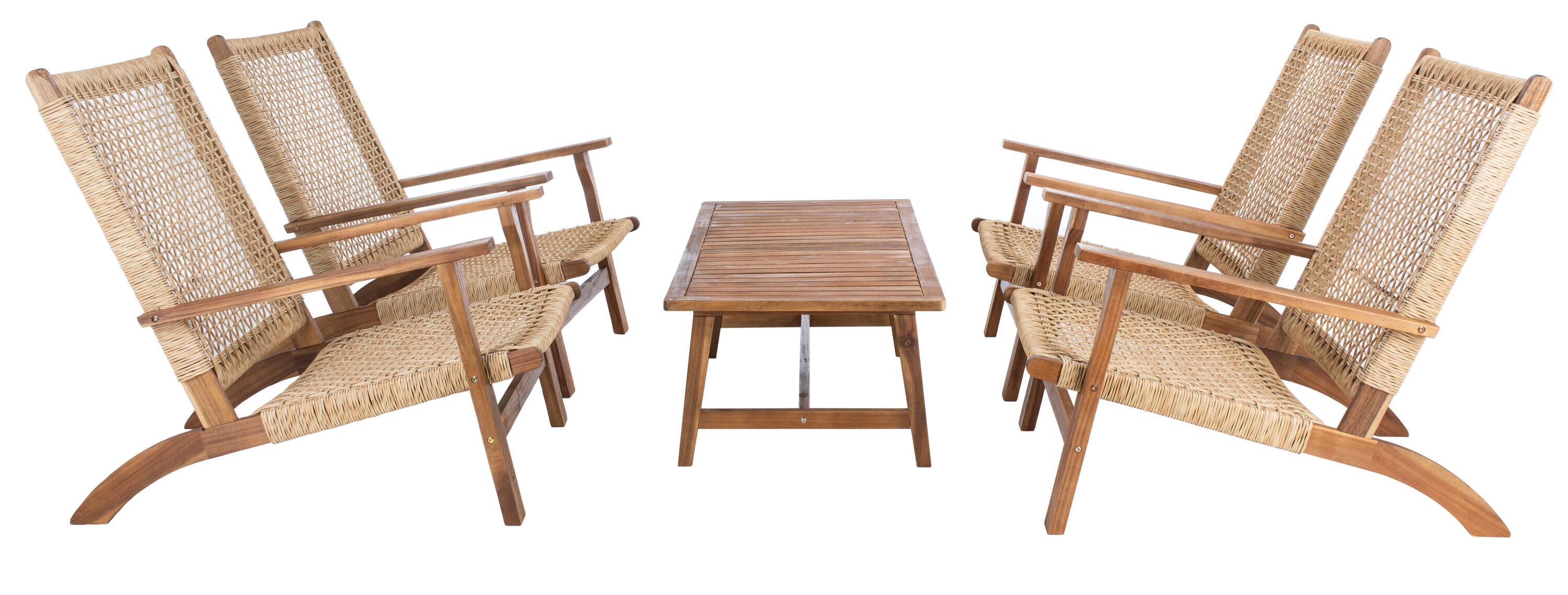 Safavieh PAT7079A Patio-Conversation-Sets - View #4