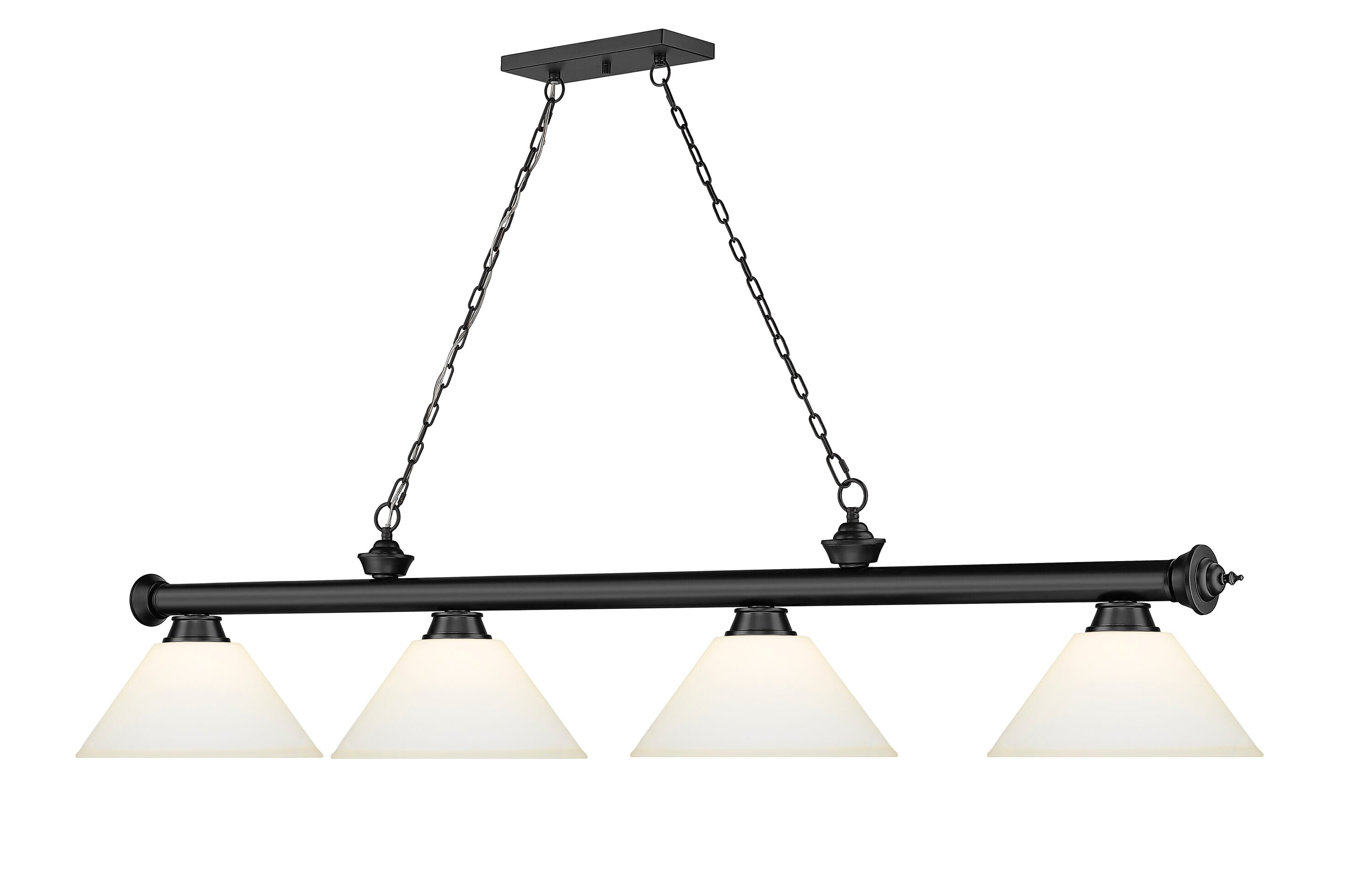 Z-Lite 2306-4MB-AMO14 Pool-Table-Lighting - View #3