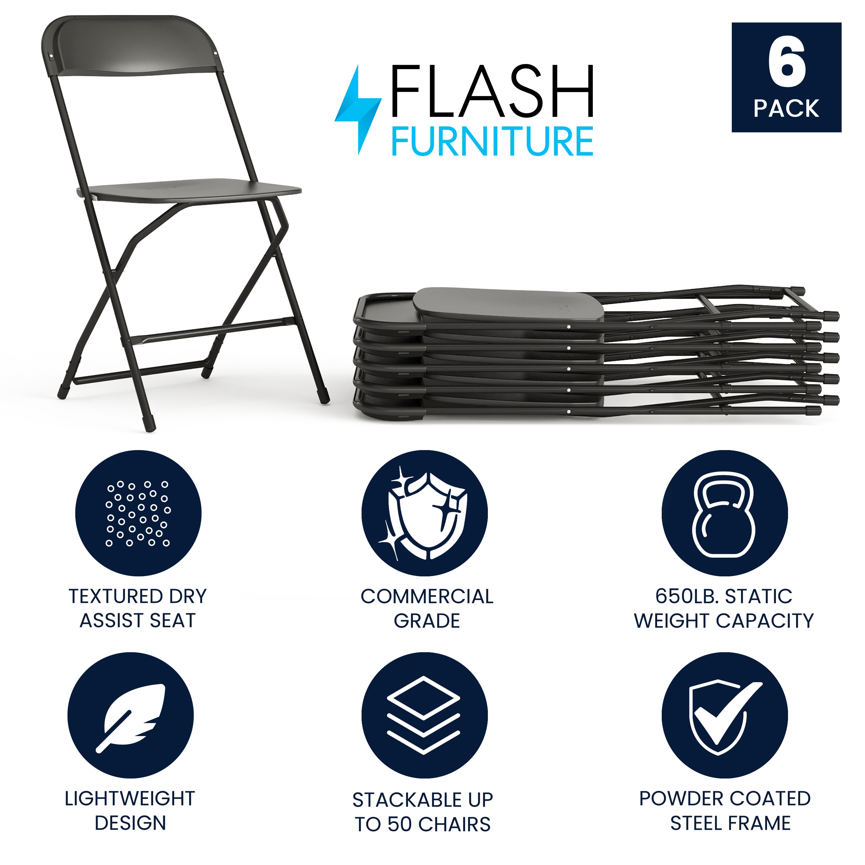 Flash Furniture 889142994206 Folding-Chairs - View #2