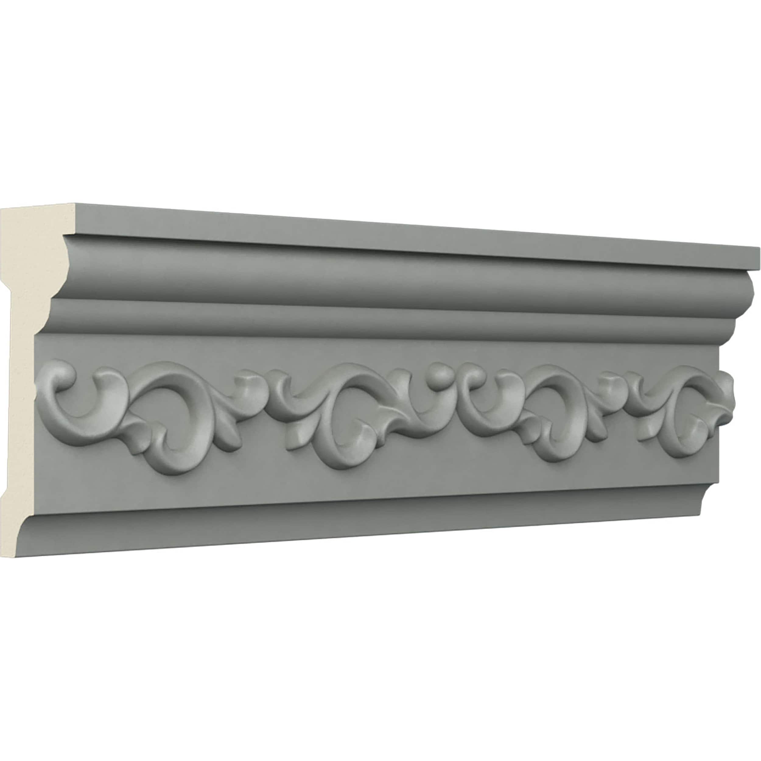 Versailles White Polyurethane Decorative Chair Rail Moulding
