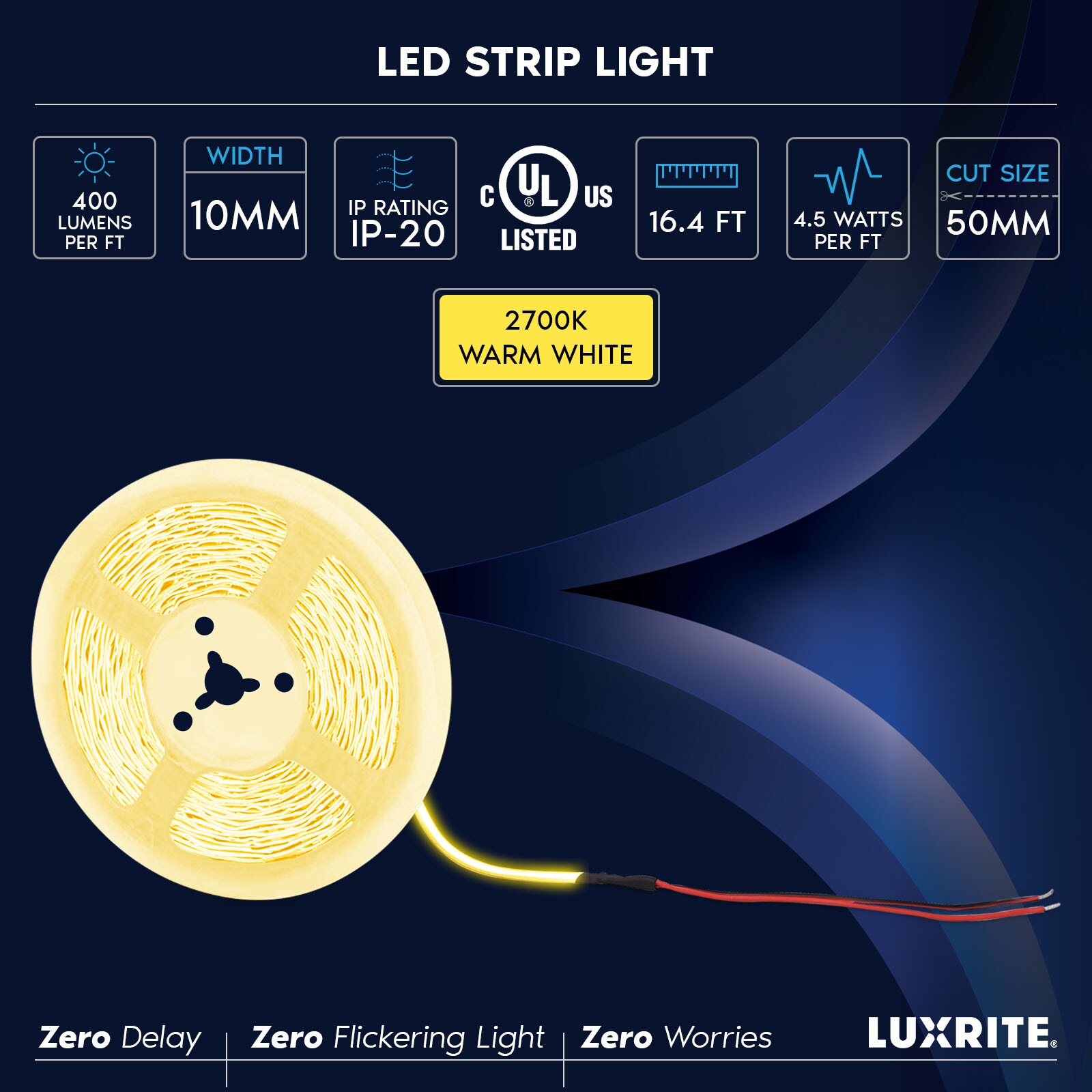 Luxrite LR45120-1PK Strip-Lights - View #9
