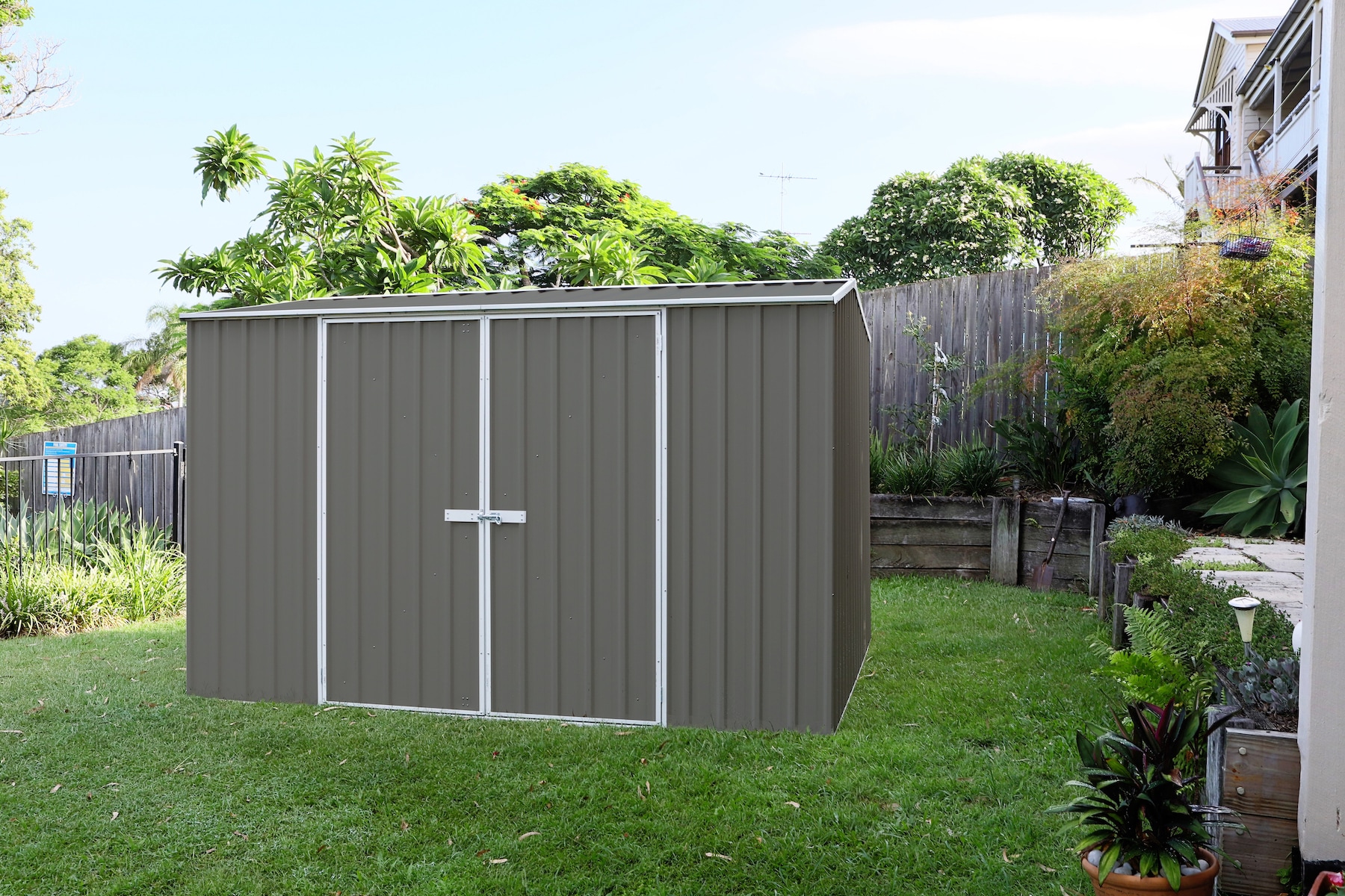 ABSCO AB1001 Metal-Storage-Buildings-Sheds - View #2
