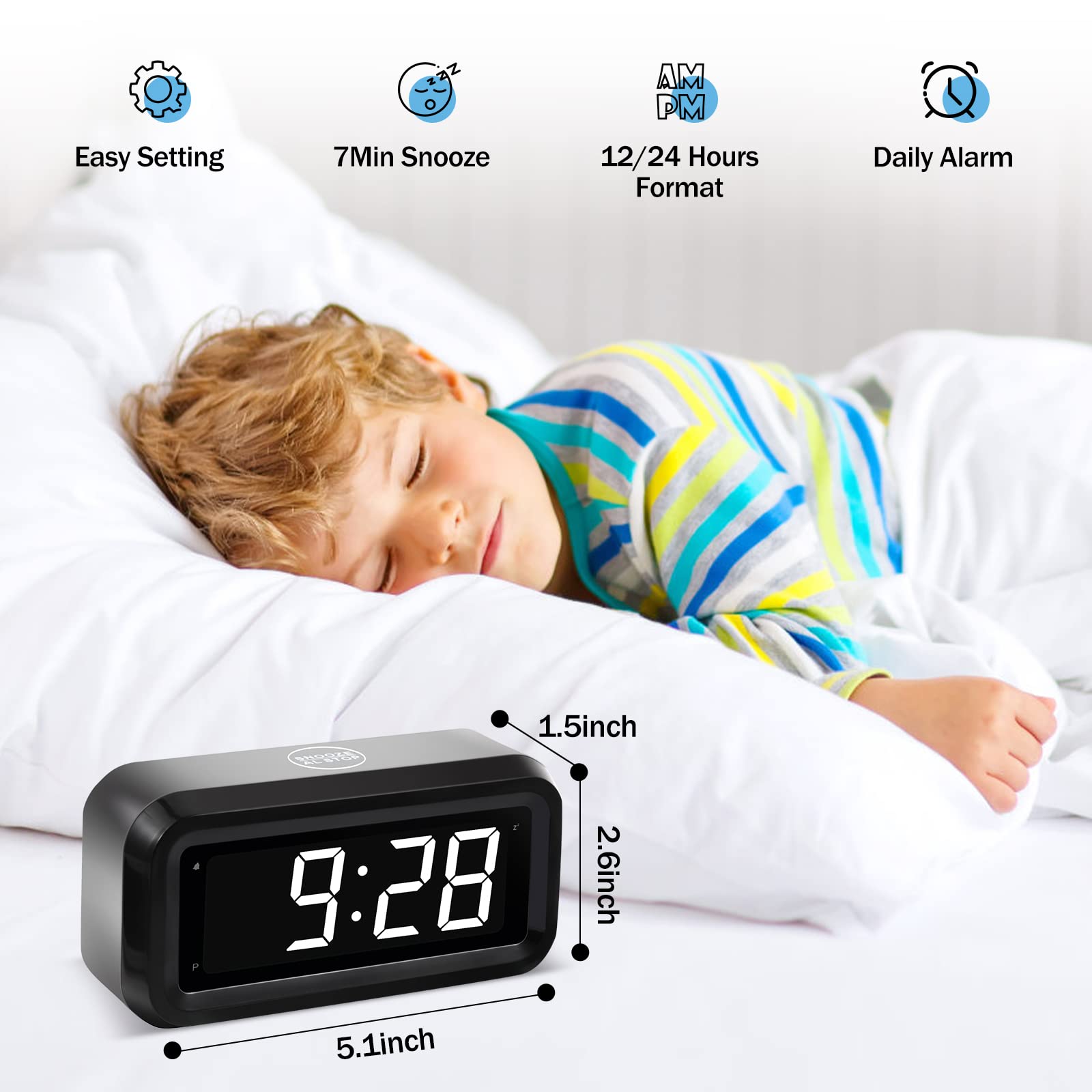 Phewnyzo LPW0805W169 Indoor-Outdoor-Clocks - View #2