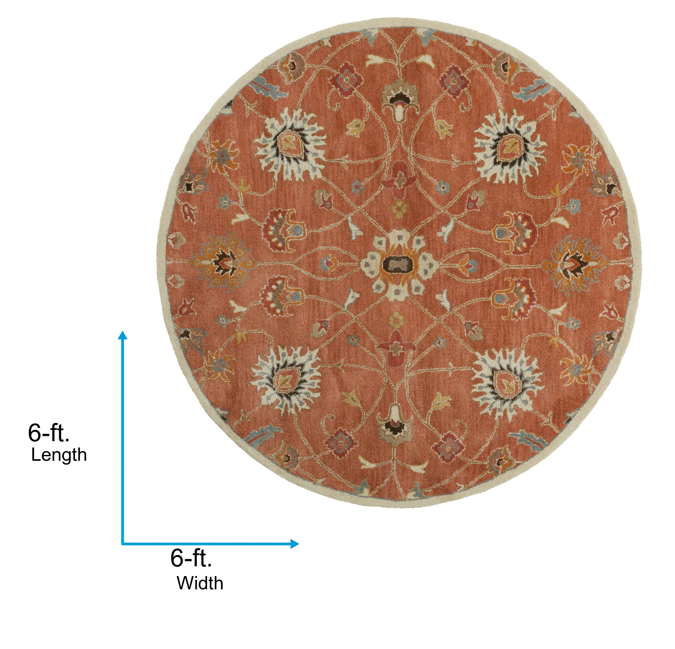 Surya CAE1119-6RD rugs - View #8
