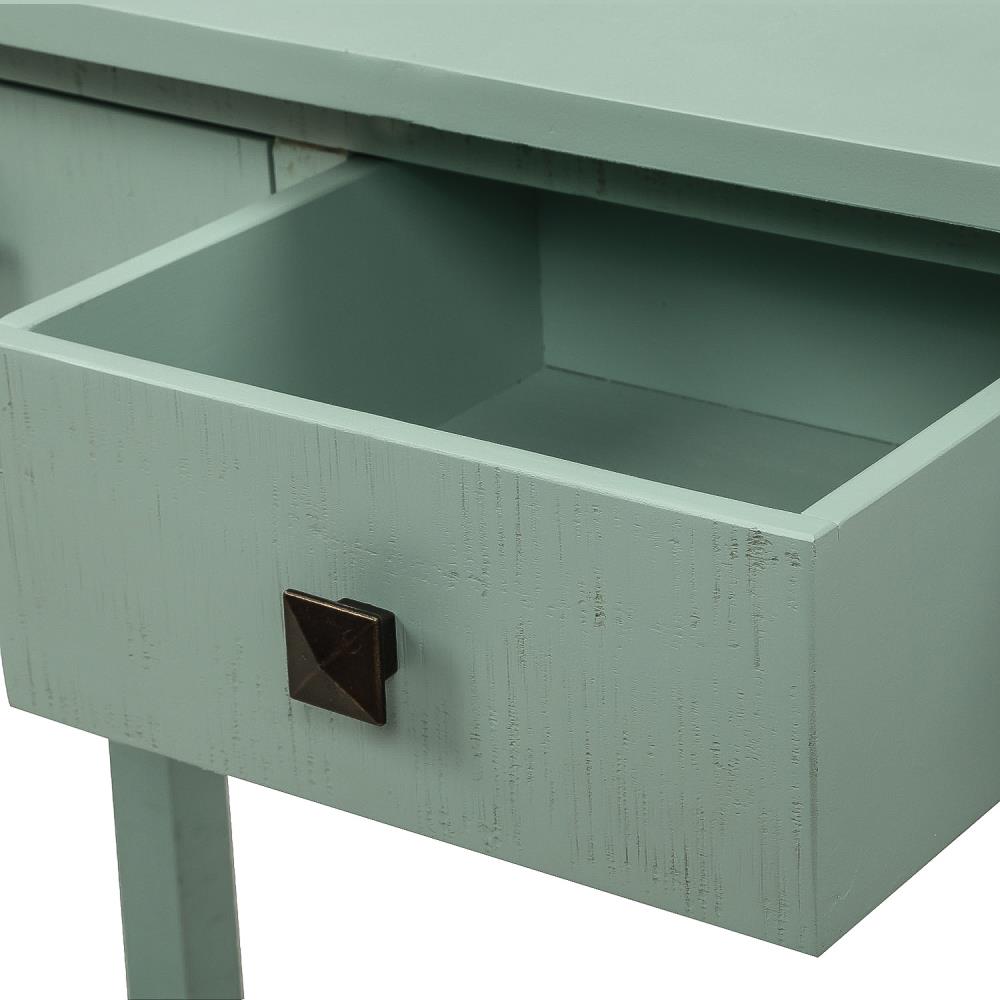 Casainc Rustic Tiffany Blue Console Table At Lowes.com