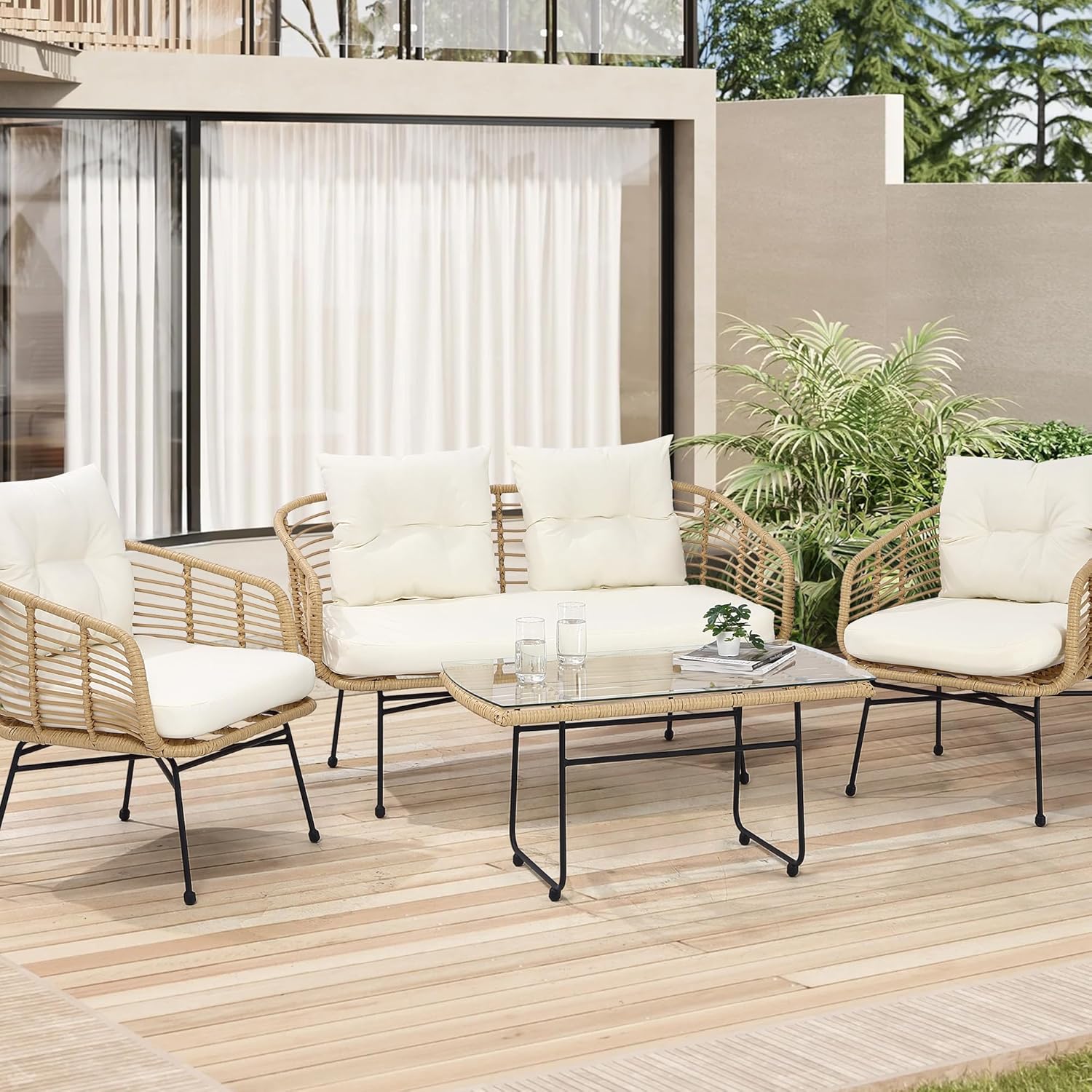 Qeetex WWJ-PHO-127U1LIV Patio-Sofas-Daybeds - View #6