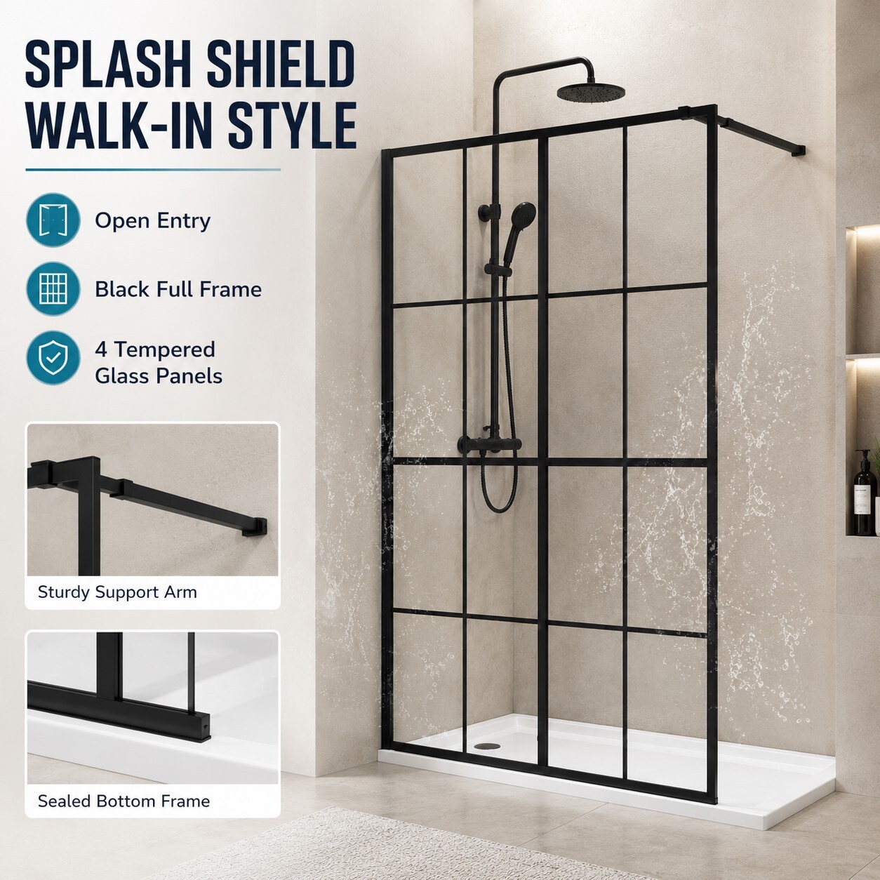 Anysun AS-HSD11G11044-K0 Shower-Doors - View #6