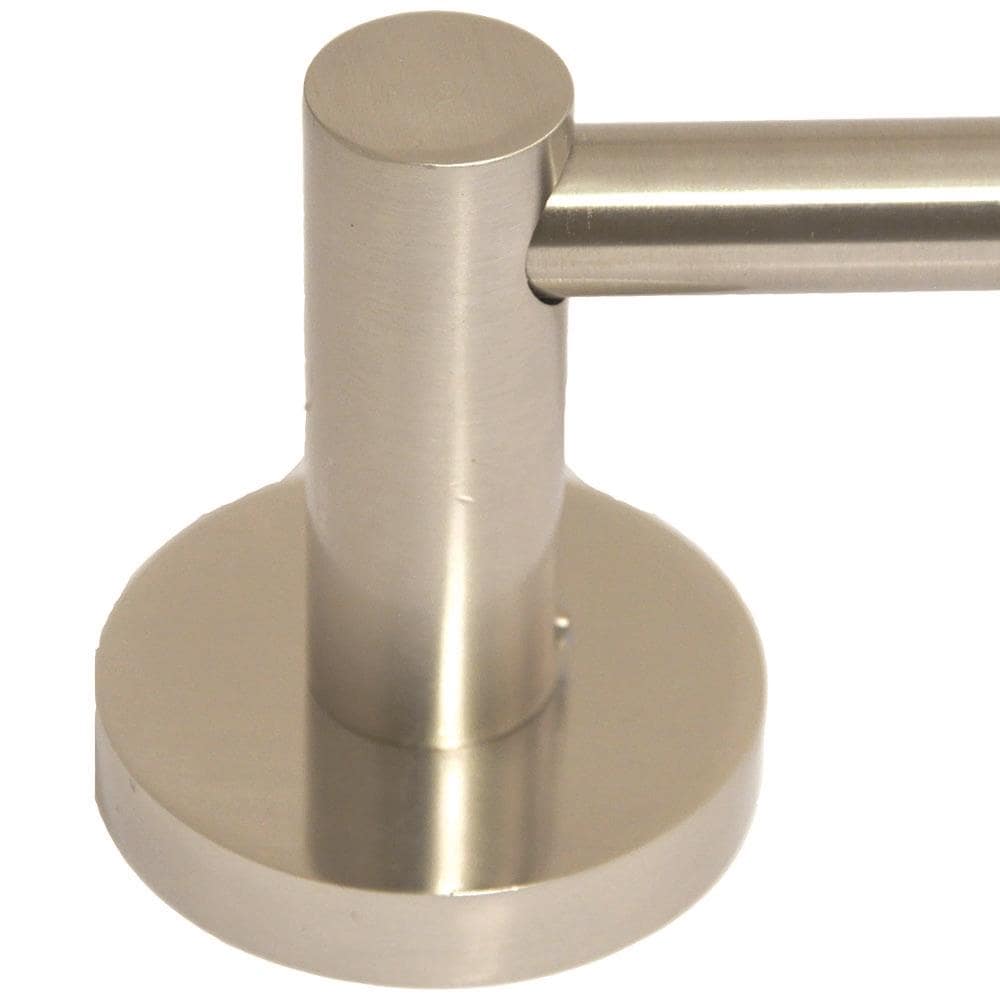 Rusticware 8818SN Metro 18-in Satin Nickel Wall mount Single Towel Bar