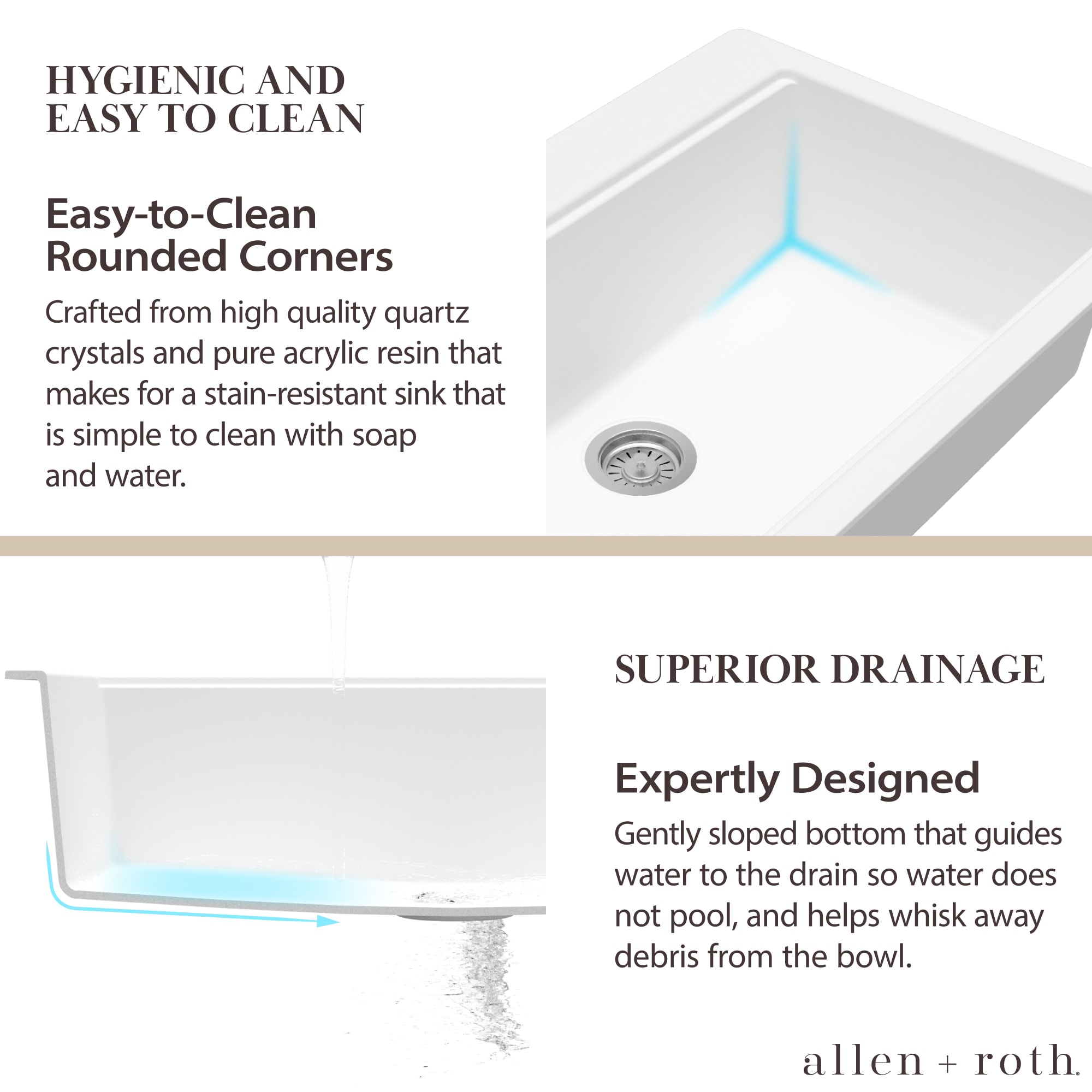 allen + roth GT1075WHT Kitchen-Sinks - View #9