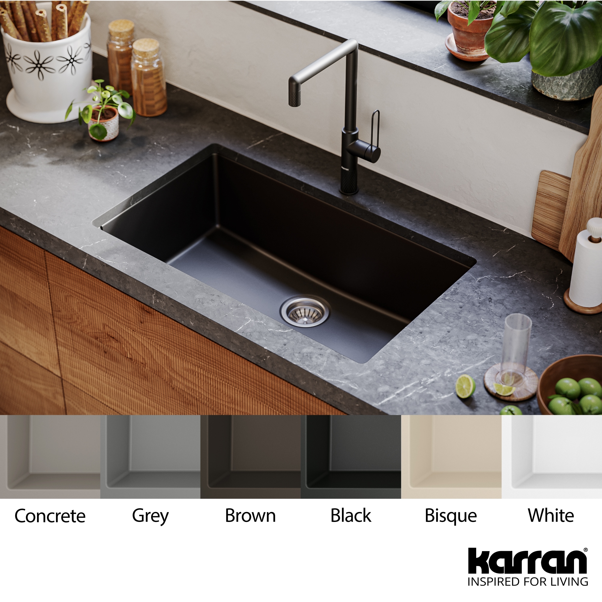 Karran QU-812-BL Kitchen-Sinks - View #9