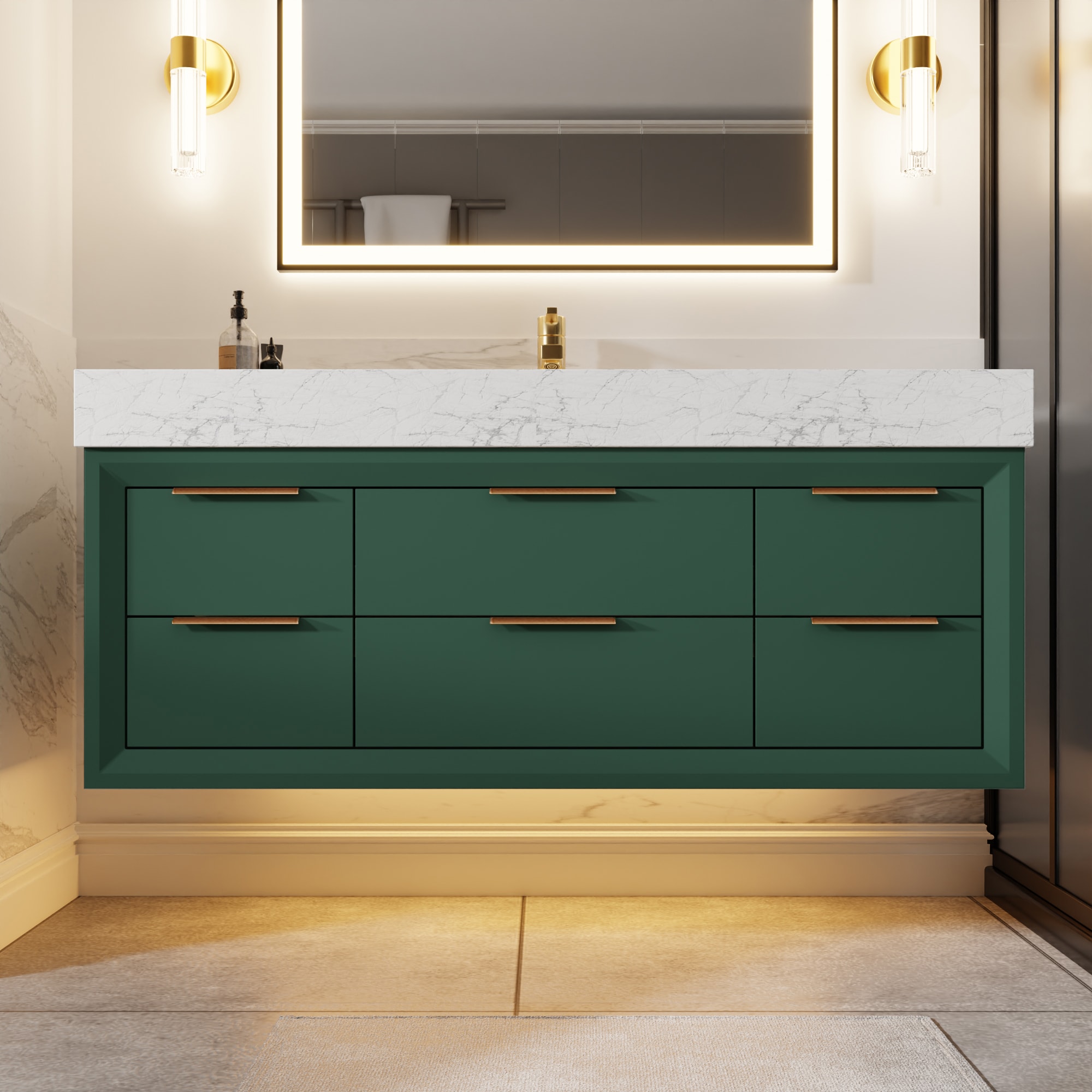 ExBrite XB4821V9GN Bath-Vanity-Combo - View #7