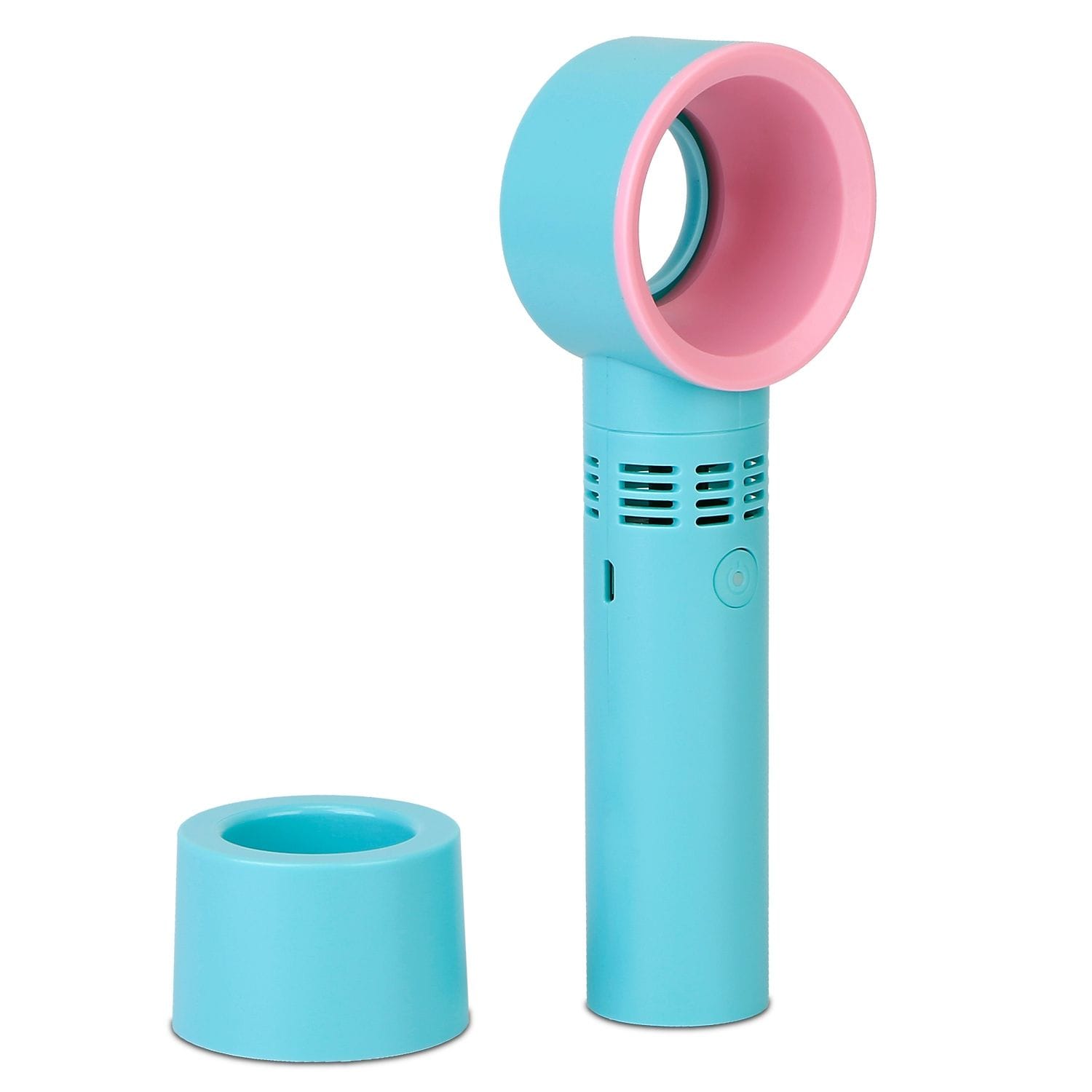 Siavonce XHHAPG6G 3-in 5 -Volt Indoor/Outdoor Blue Personal Fan Battery Included Charger Included