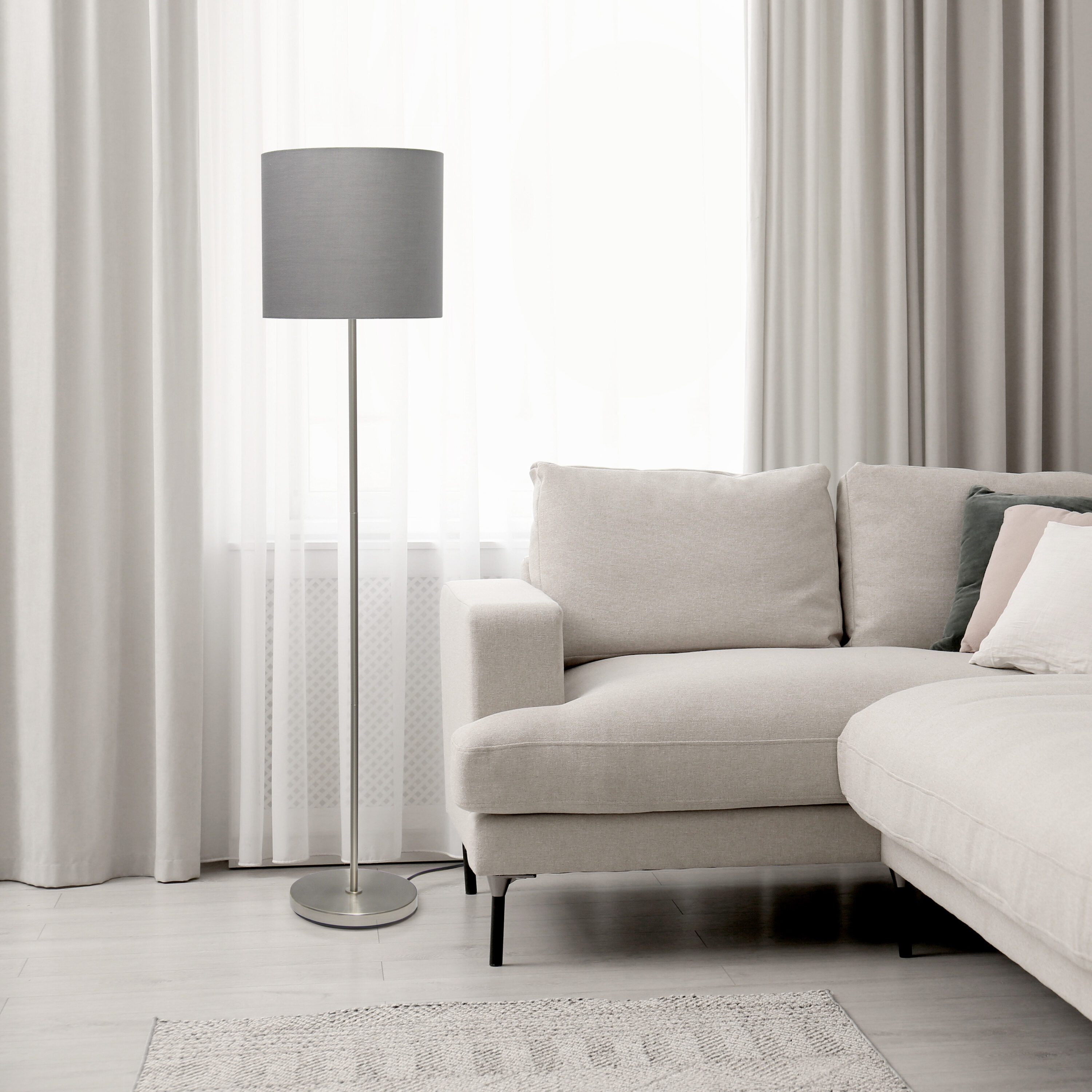 Simple Designs LF5001-GRY floorlamps - View #6