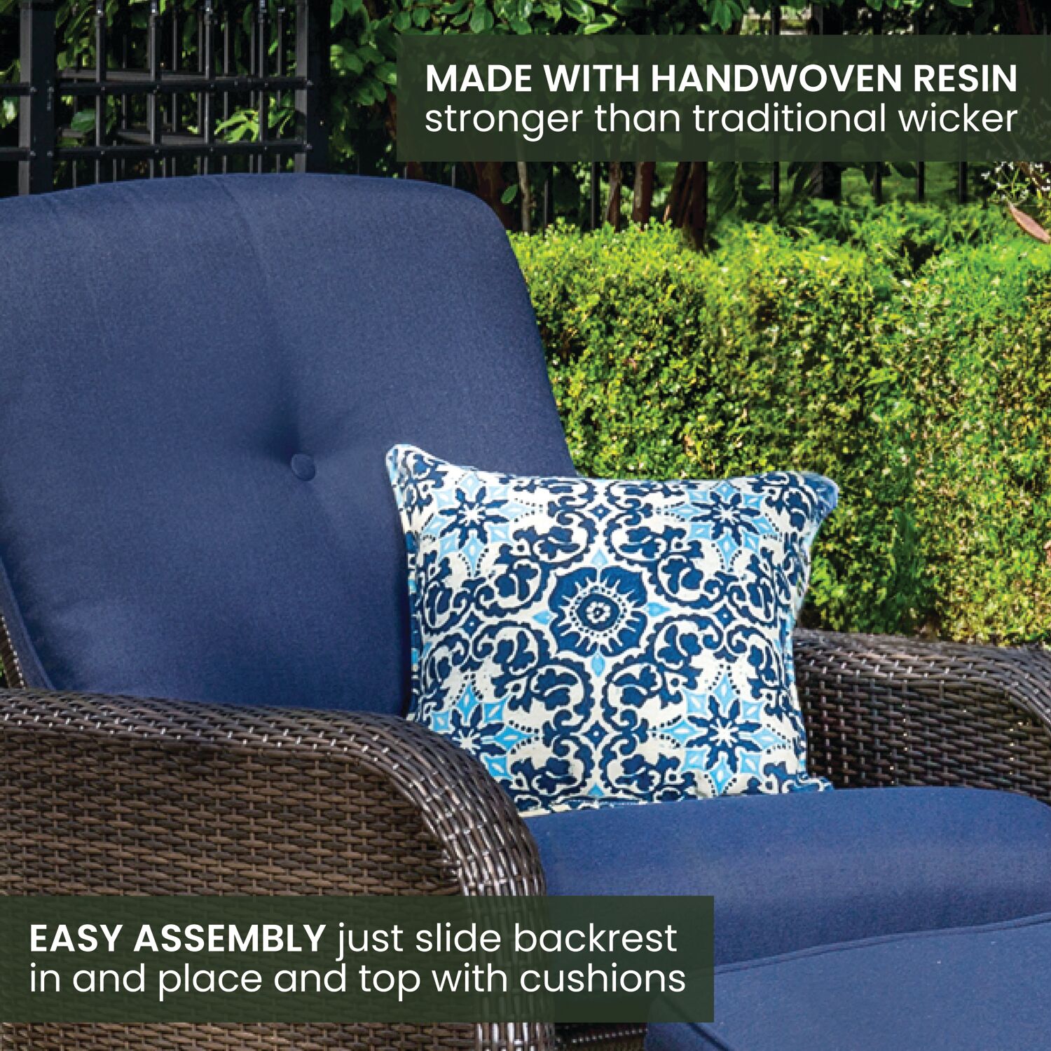 Hanover STRATHRECNVY Patio-Chairs - View #6
