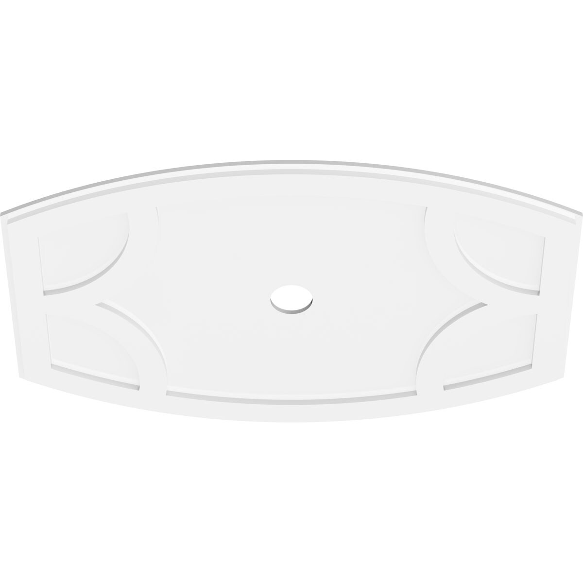 Ekena Millwork CMP40X26KY-03000 Ceiling-Medallions - View #2