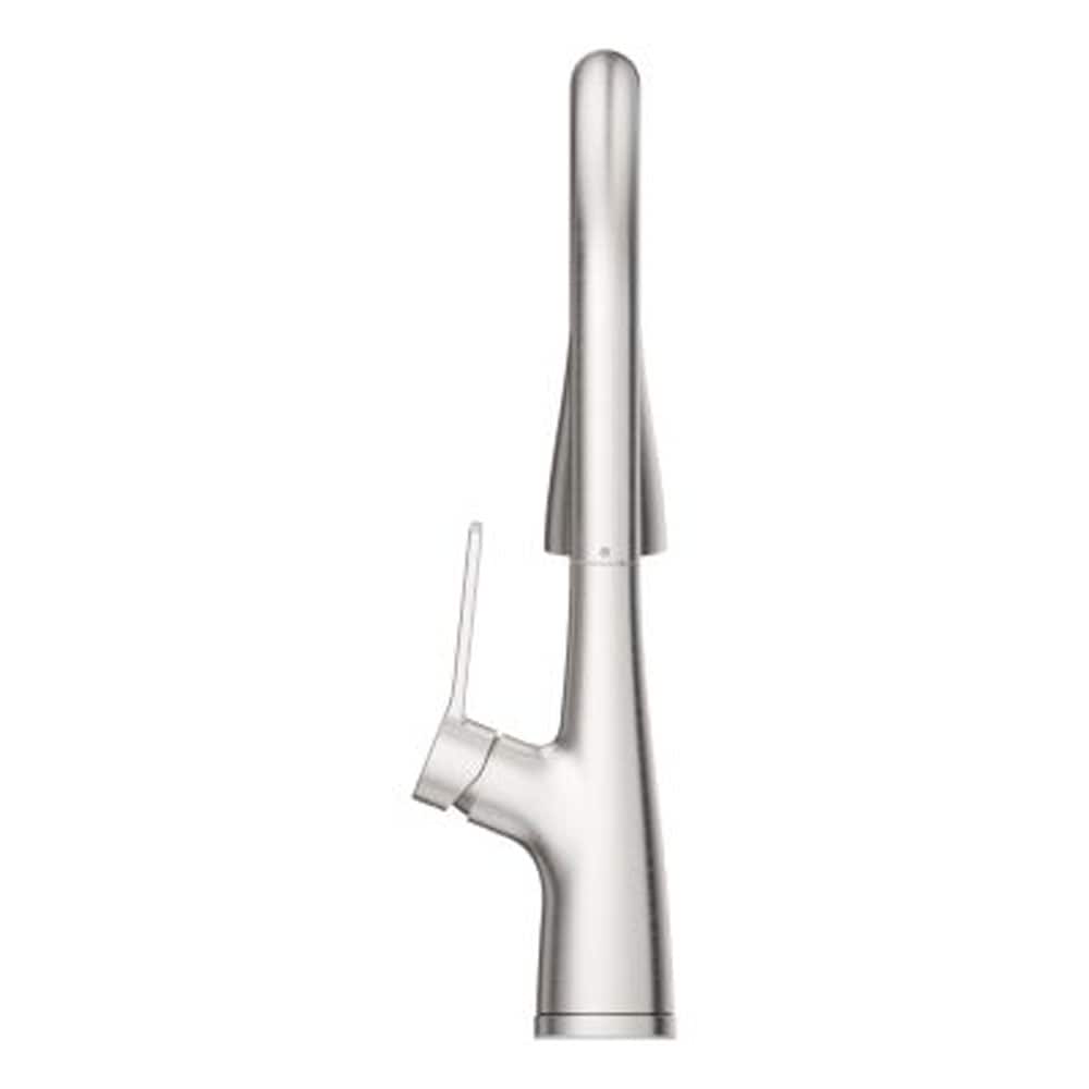 Neera Stainless Steel Pull Down Single Handle Kitchen Faucet