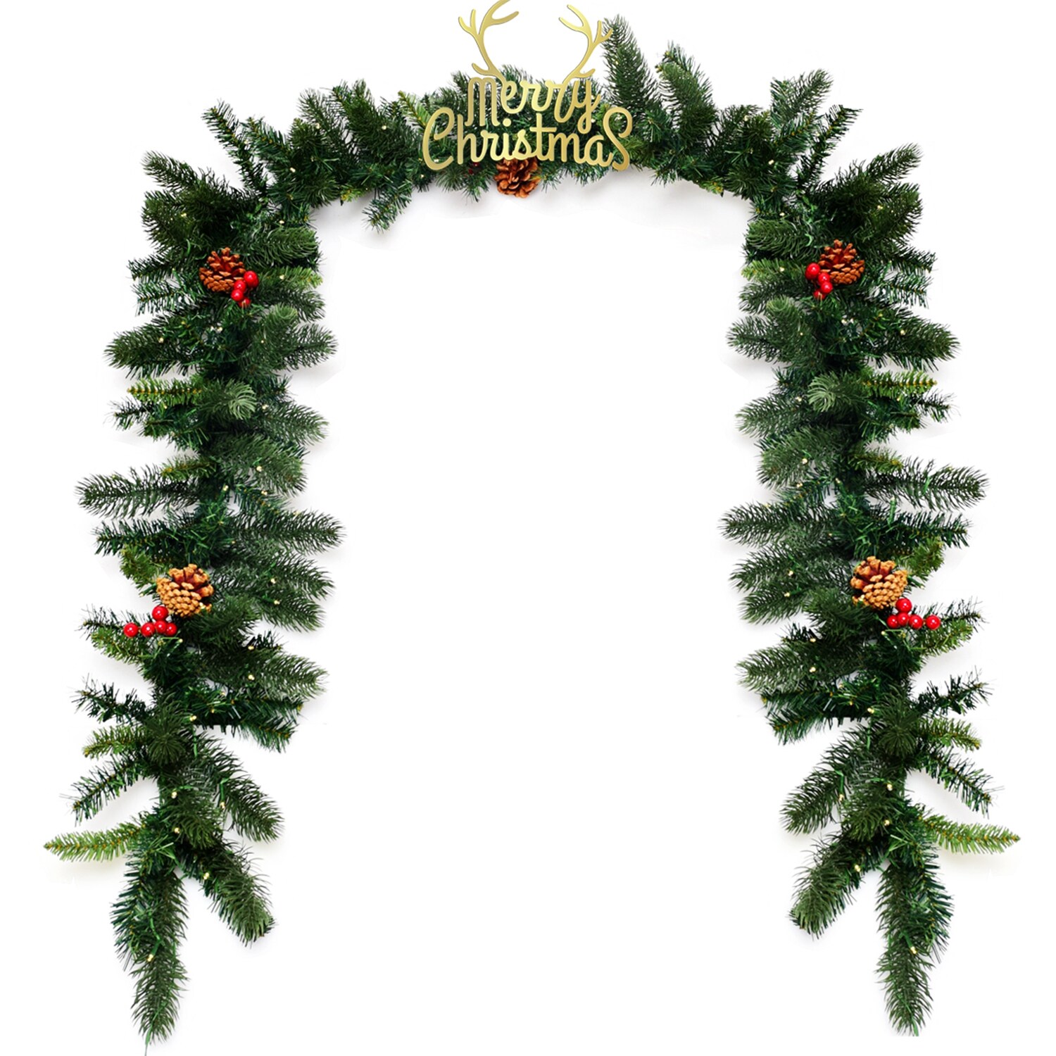 Forclover HYFE-22798 Artificial-Christmas-Wreaths - View #11
