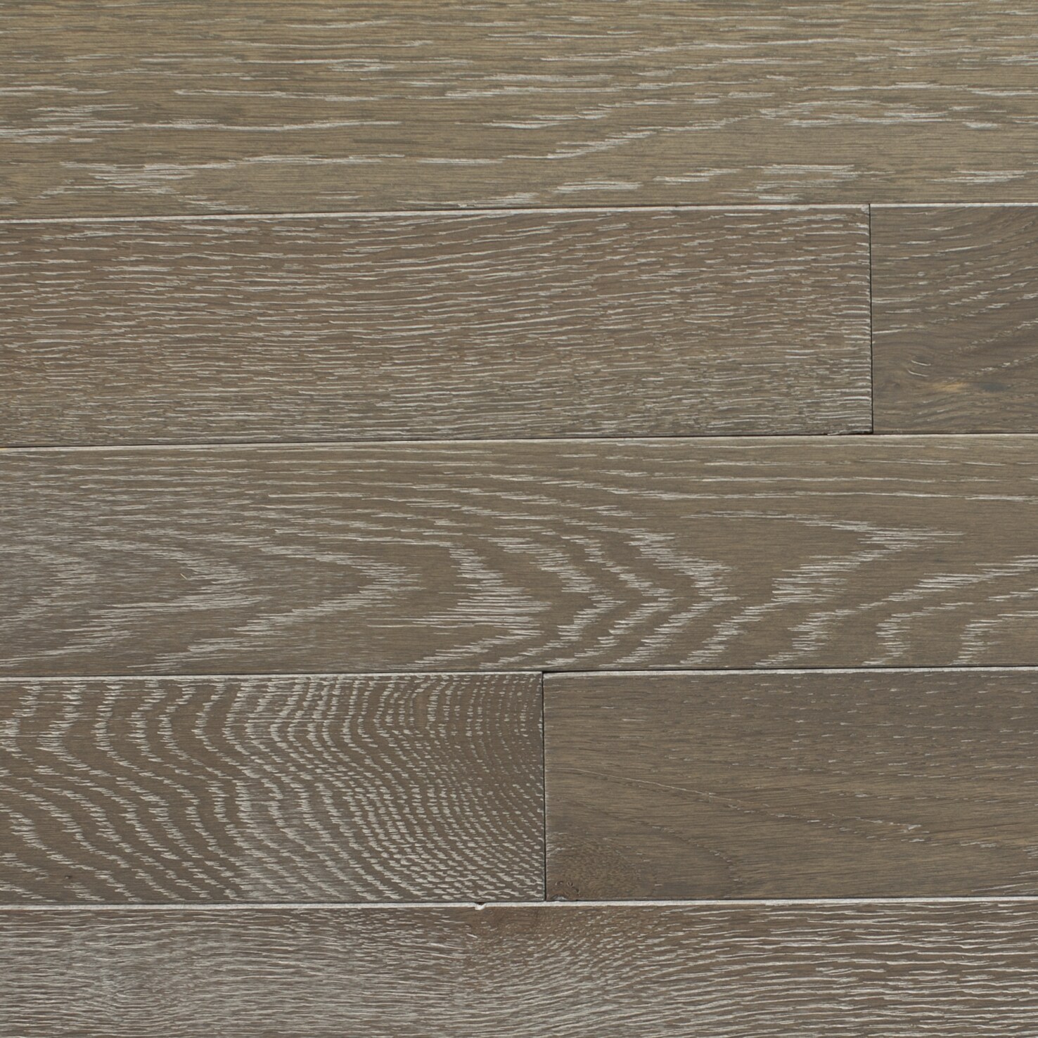 Green Leaf 5-in Stonebrook/Wirebrushed White Oak Wirebrushed Solid Hardwood Flooring (20-sq ft)