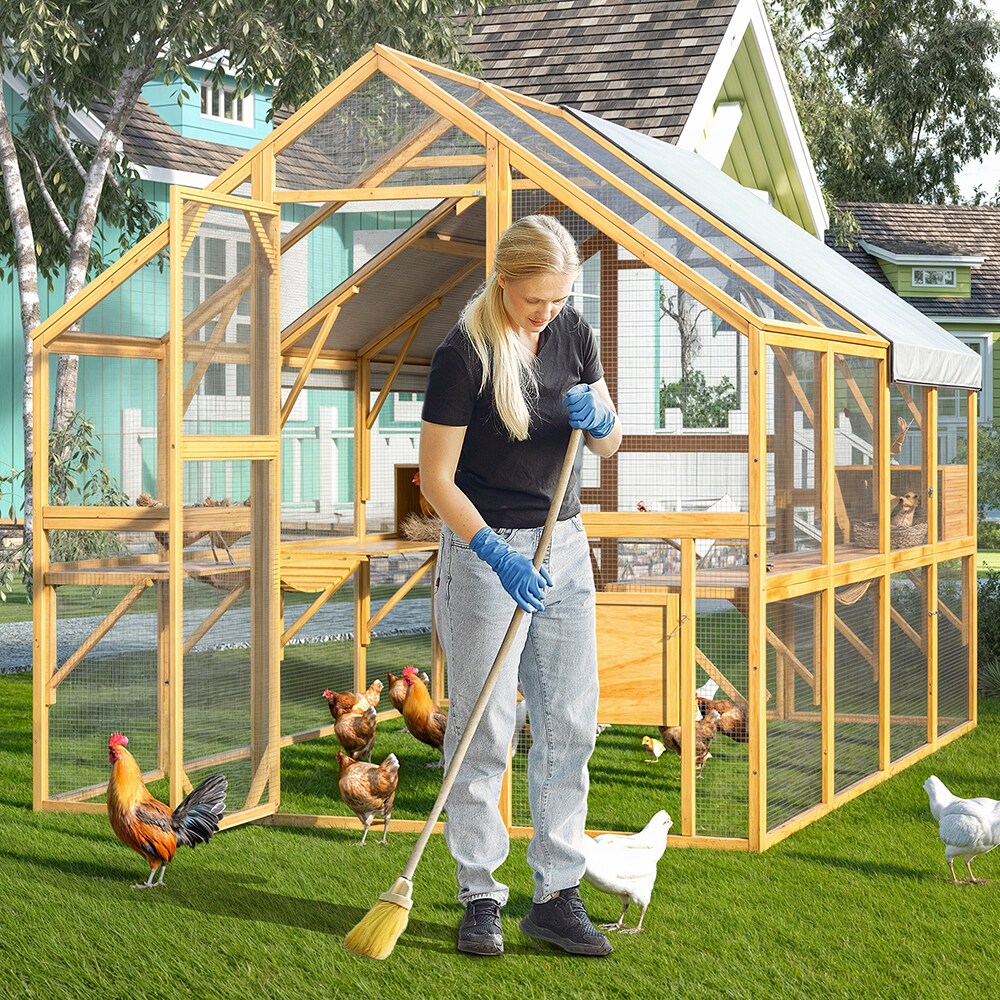 Homsee C-KF150158-09-AB Chicken-Coops-Rabbit-Hutches - View #11