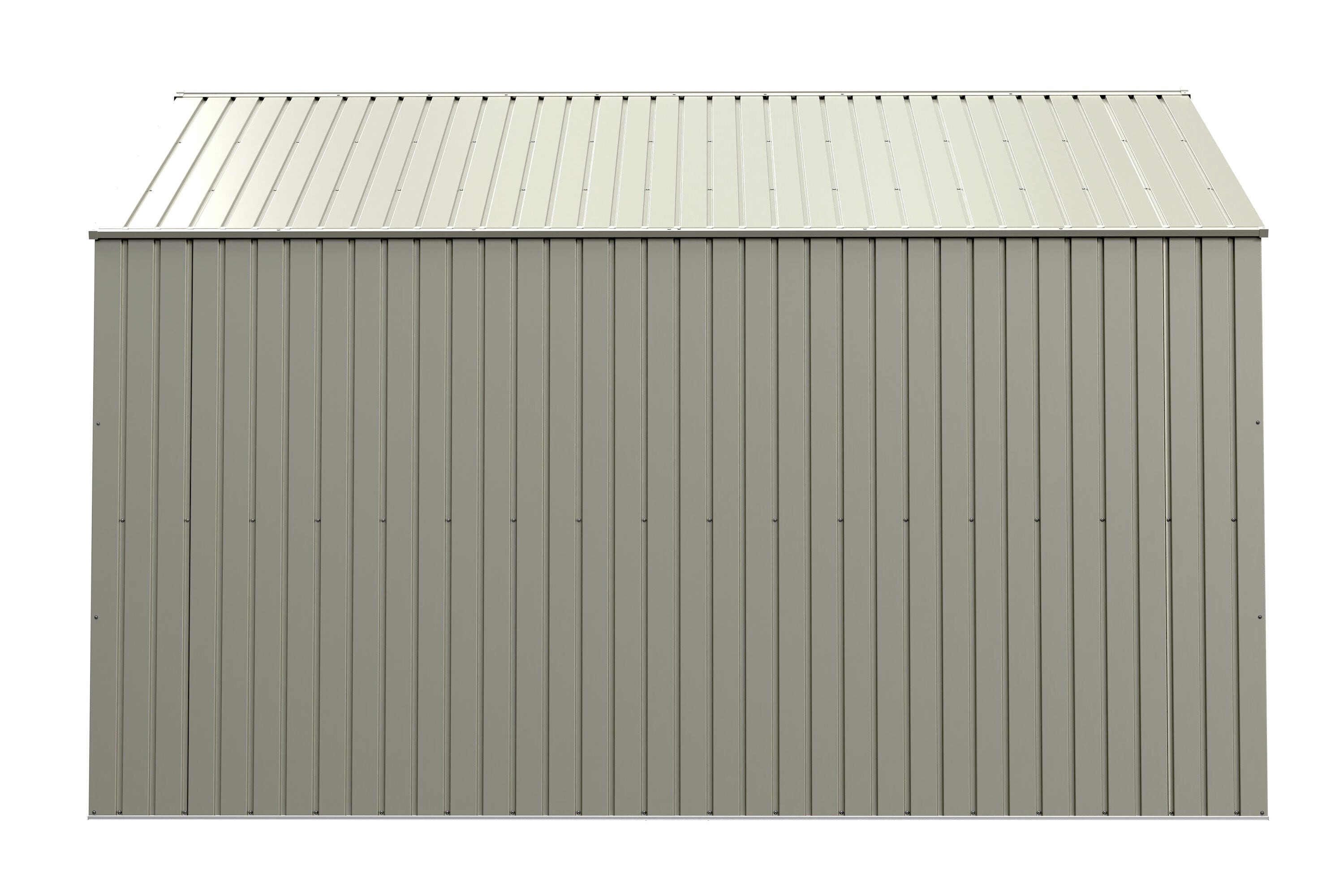 Elite 12' x 12' Cool Grey Steel Storage Shed Kit