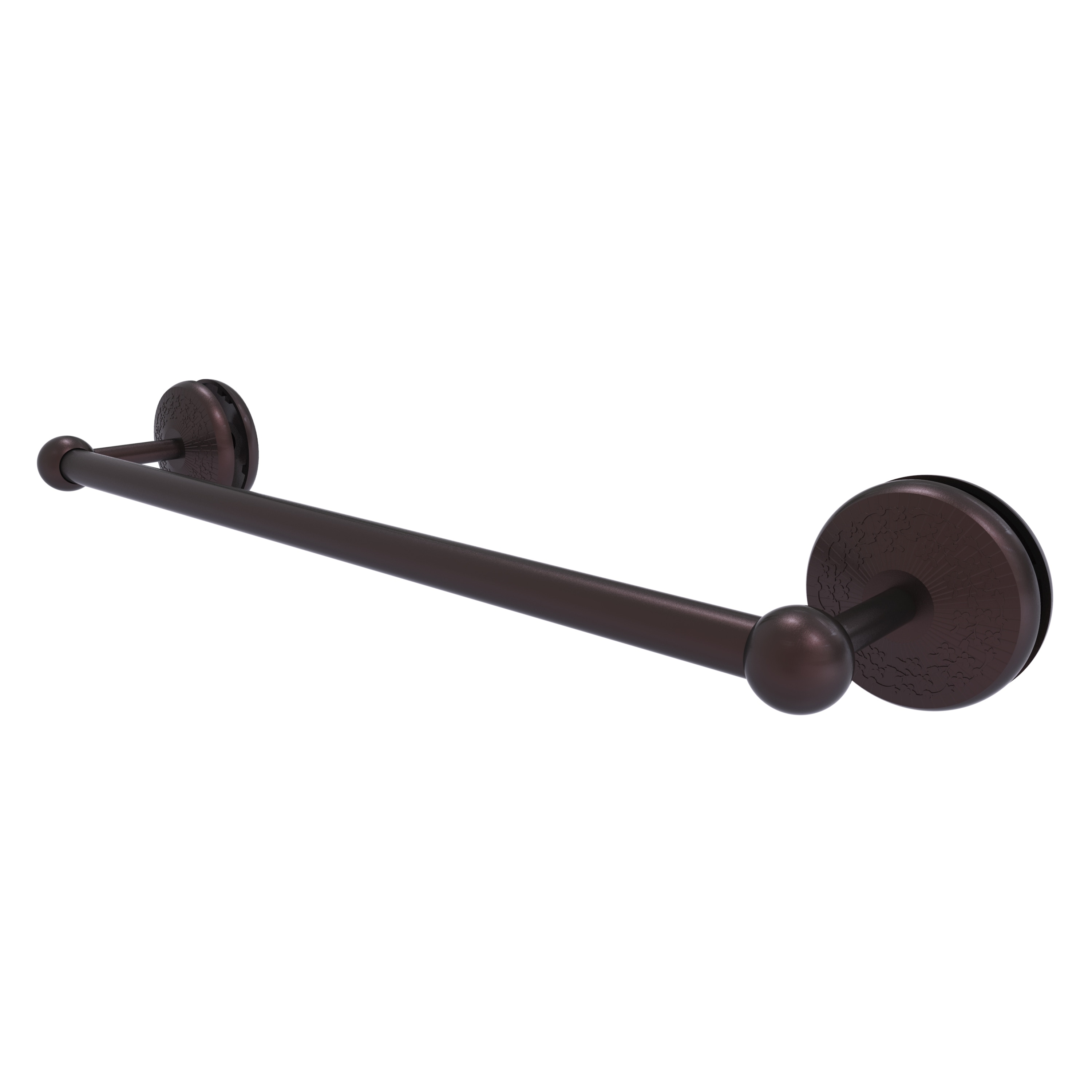 Allied Brass MC-41-SM-18-ABZ Monte Carlo 18-in Antique Bronze Wall mount Single Towel Bar
