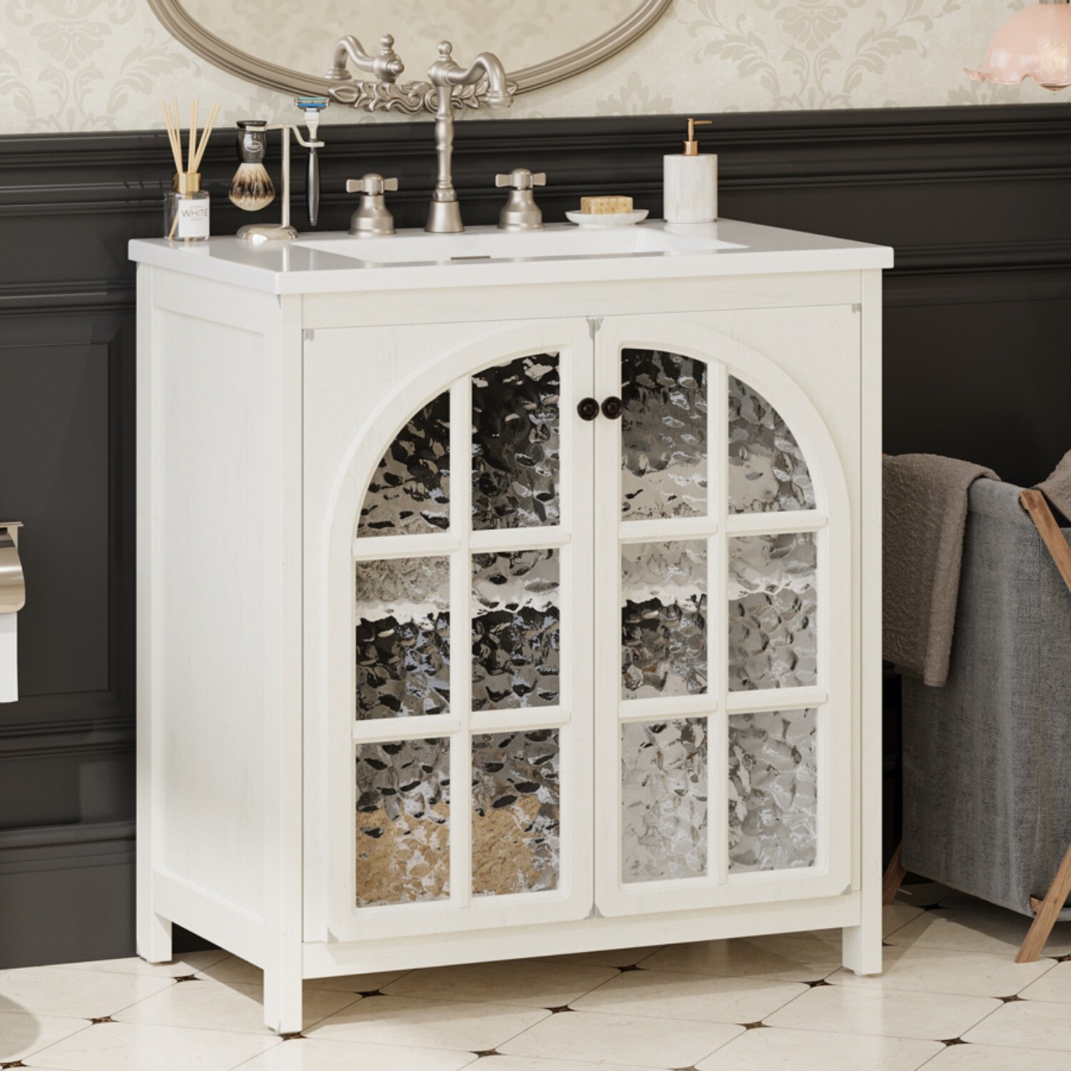 Vanityfus VF-NE-9512W Bath-Vanity-Combo - View #2