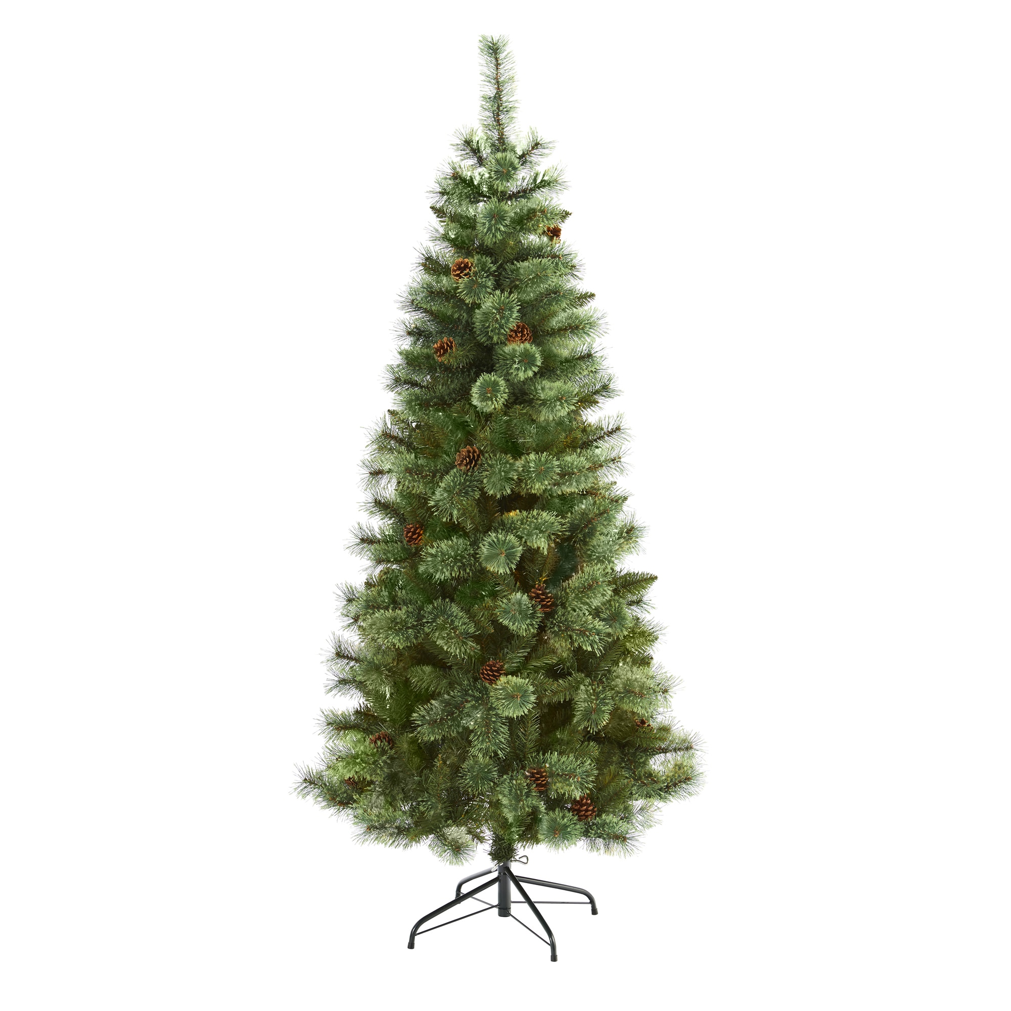 Nearly Natural T4509 6-ft Pine Artificial Christmas Tree