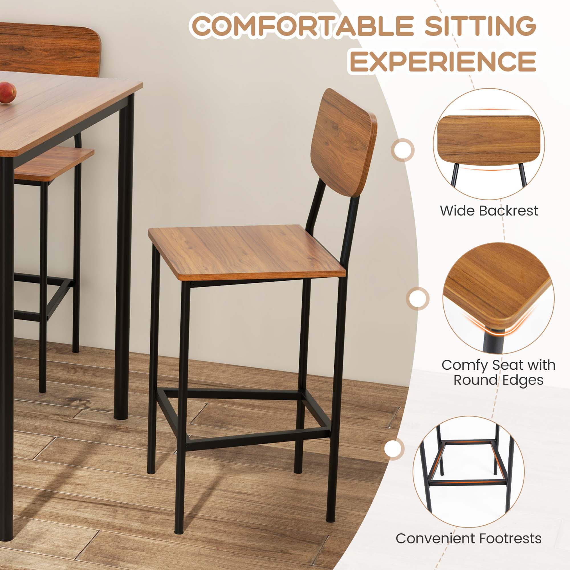 Goplus HCST00371 Dining-Sets - View #6