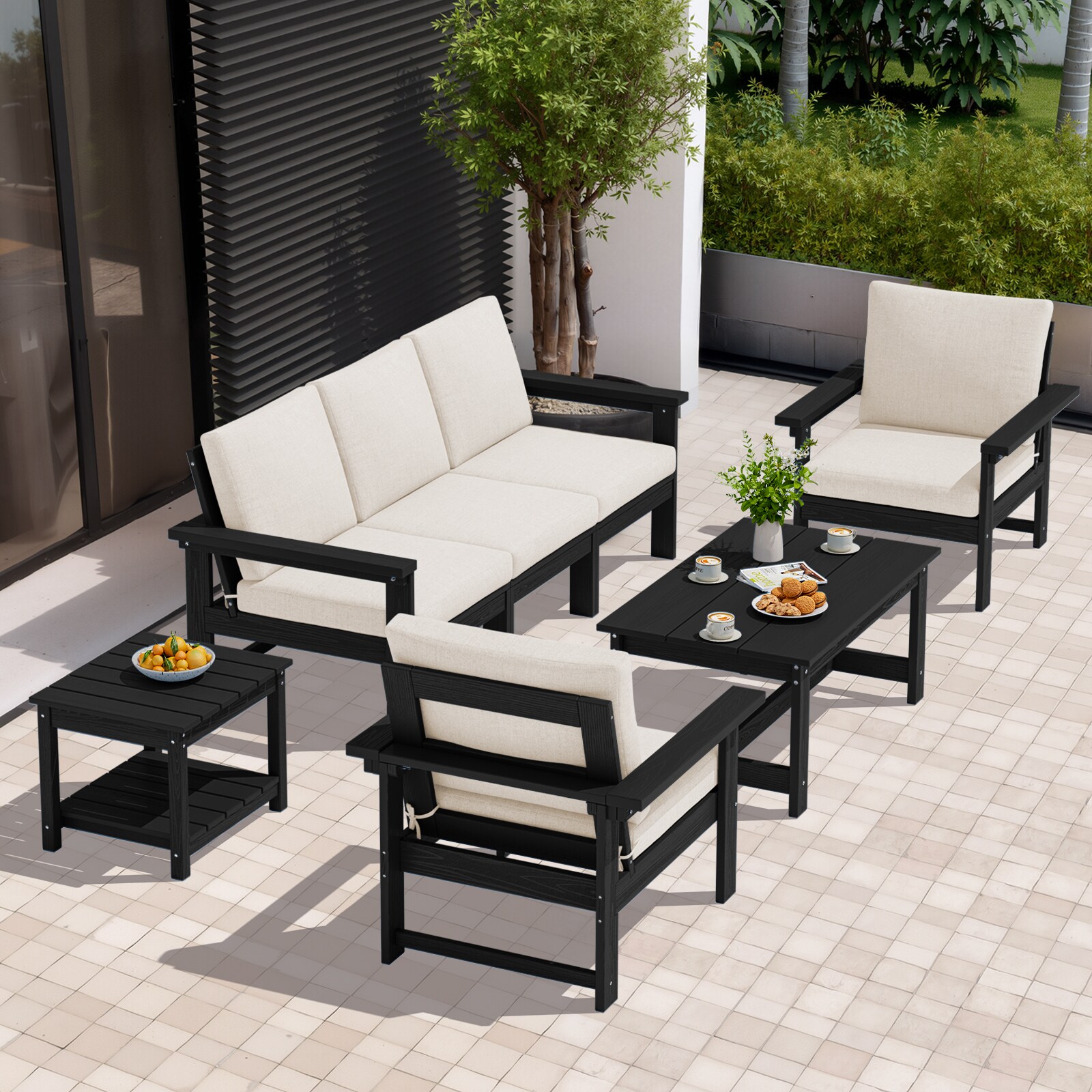VOUA ZHSF06-BK Patio-Conversation-Sets - View #10
